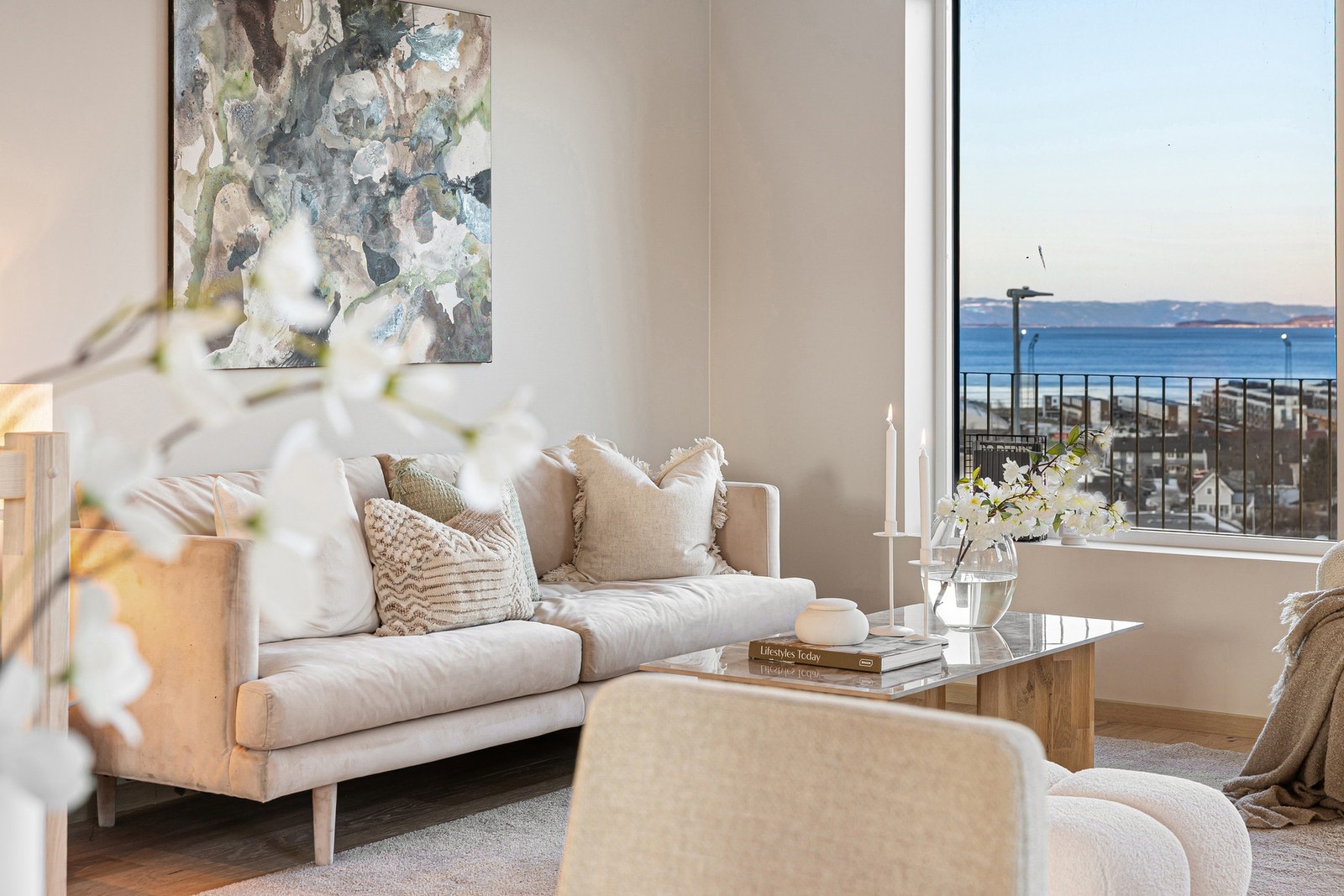 Bildene er fra endehuset, med lik planløsning. Galleribilde