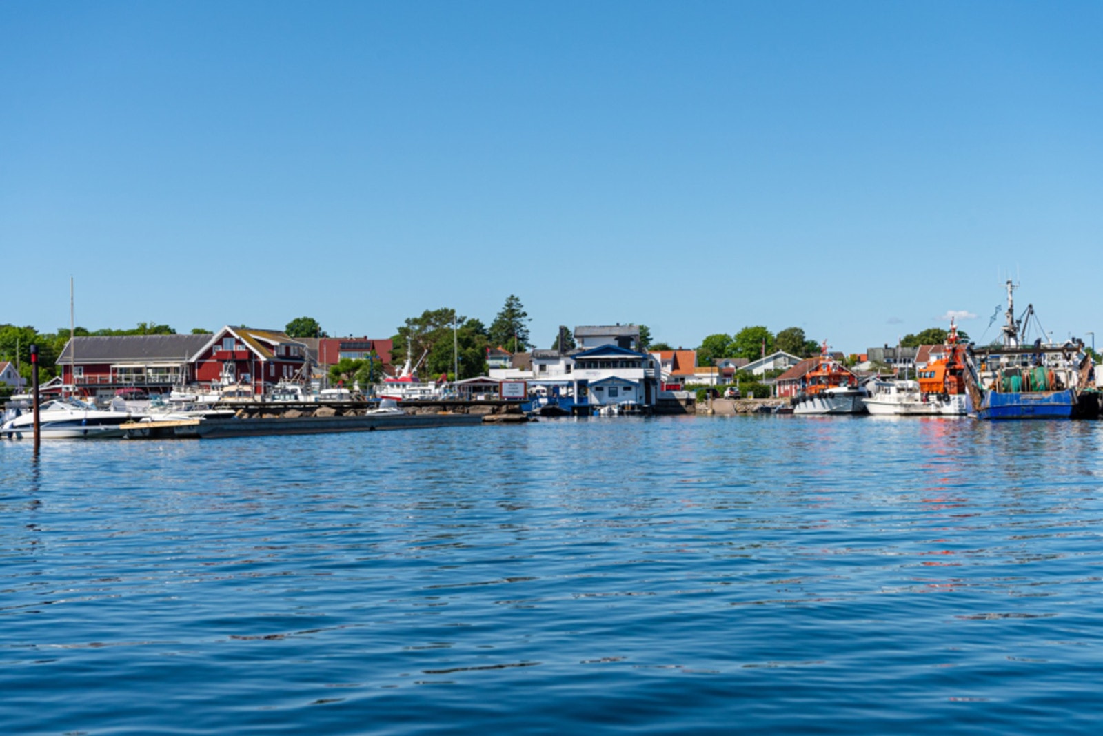 Krukehavn/ Hvasser hvor det er mulighet for båtplass Galleribilde