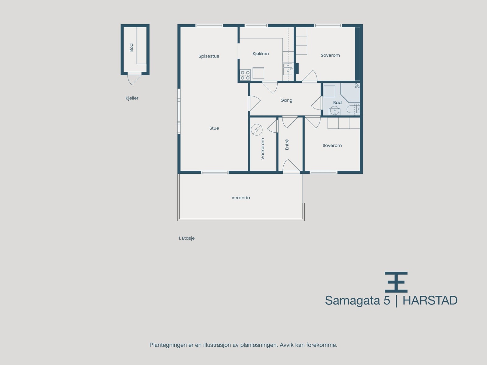 Plantegninger samlet Galleribilde