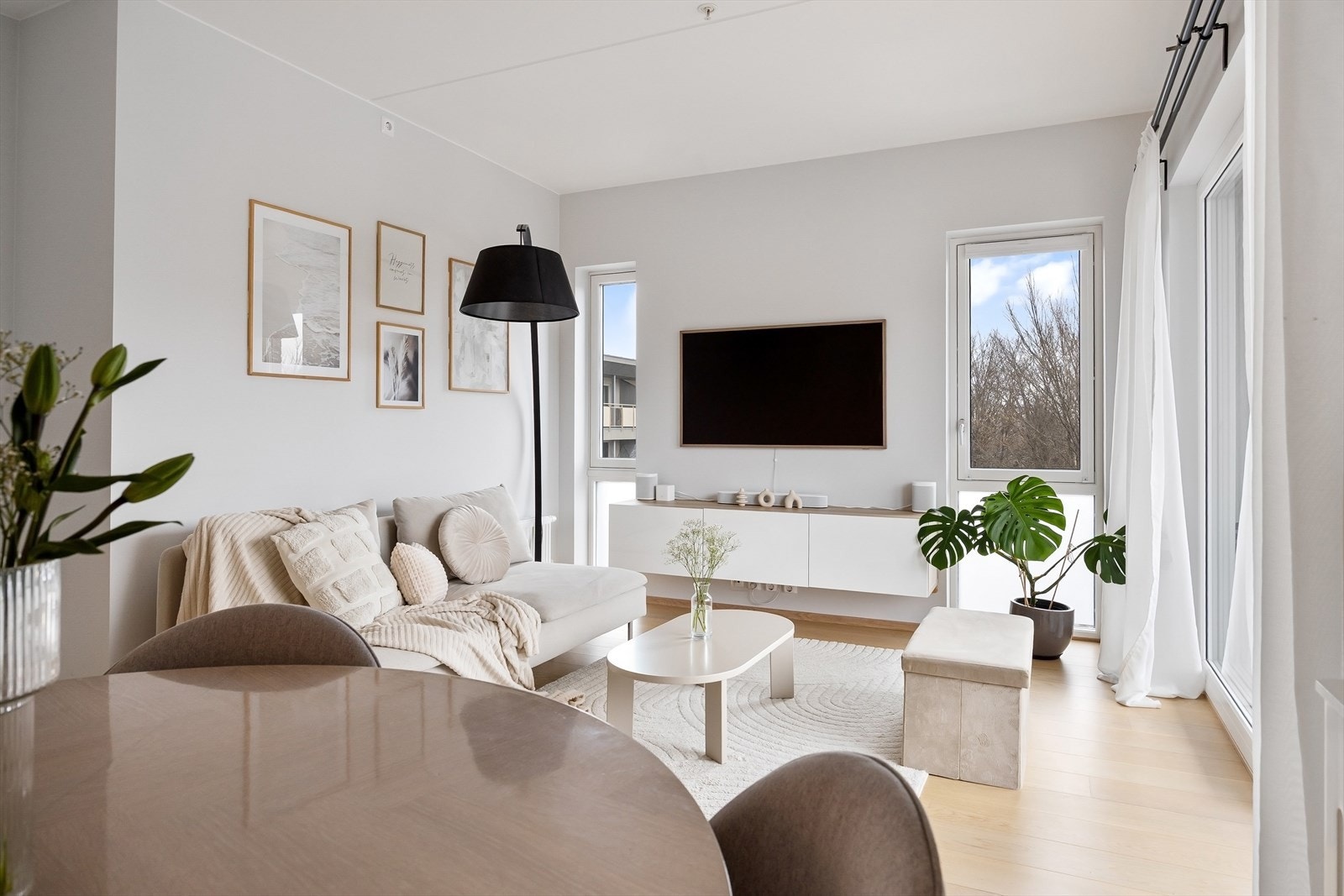 Lune fargevalg gjør det enkelt å innrede. Galleribilde