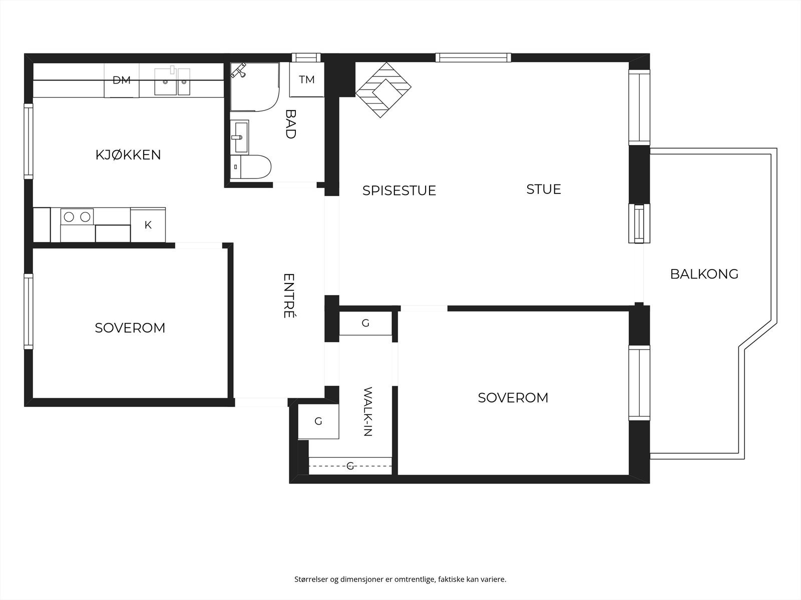 Planskisse. Galleribilde
