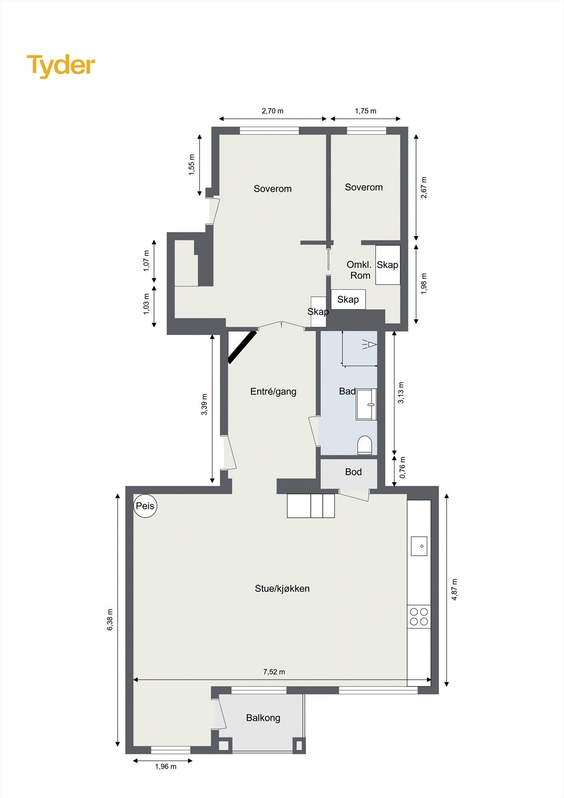 Dagens planløsning Galleribilde
