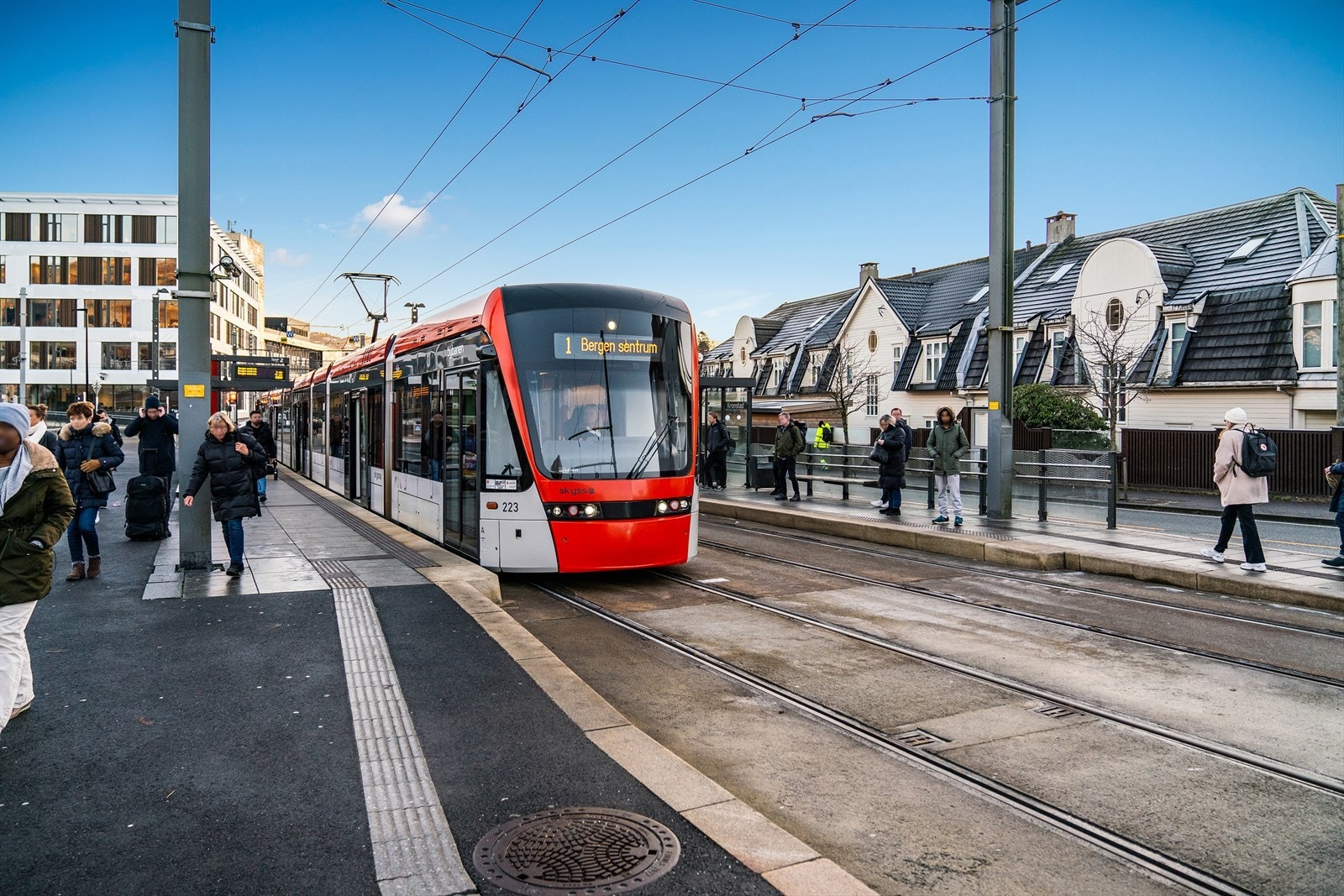 - Her finner man også bybanelinje 1 og 2 - Galleribilde