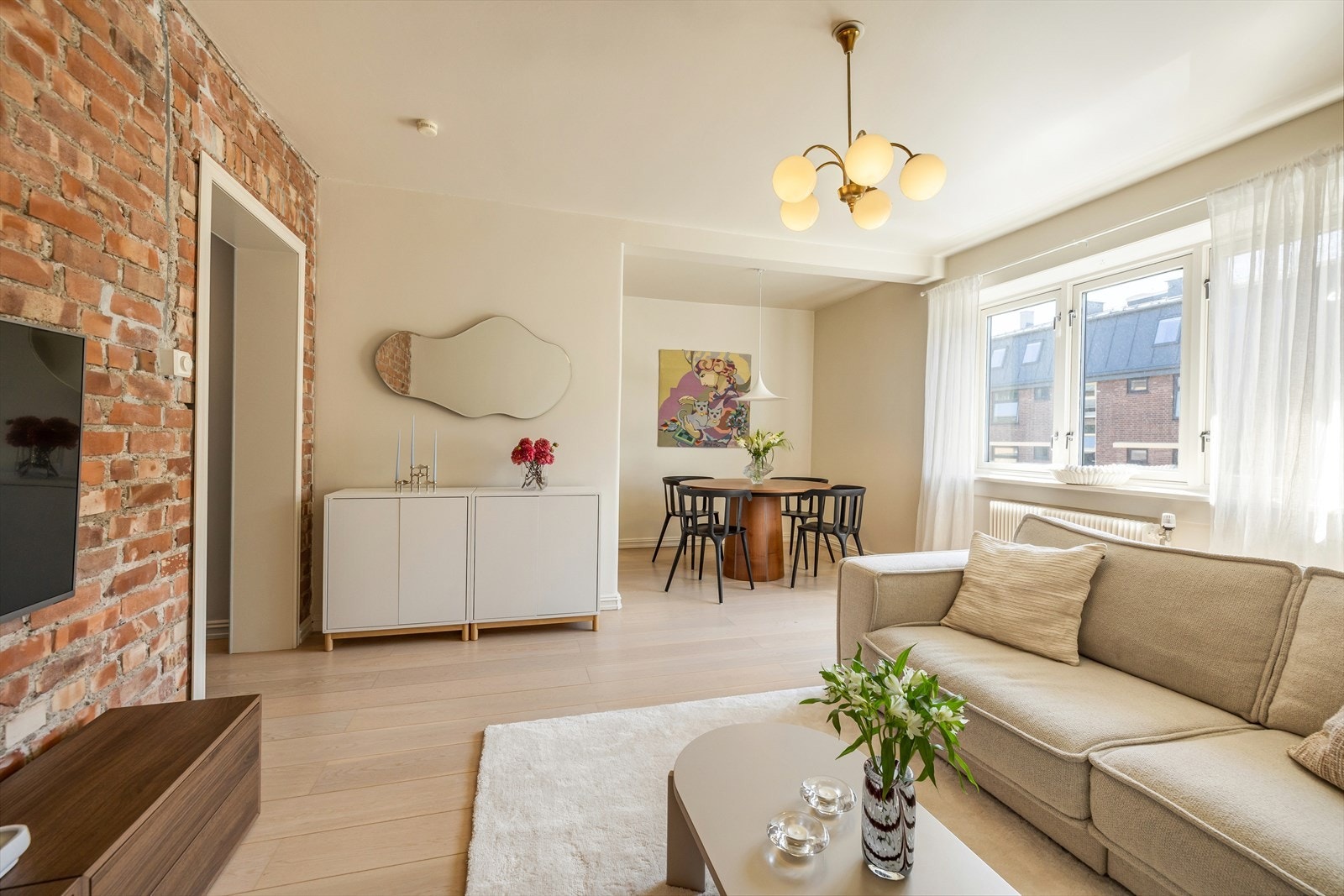 Velkommen til denne herlige leiligheten i Hans Barliens gate 1E! Foto: Markus Andersson Galleribilde