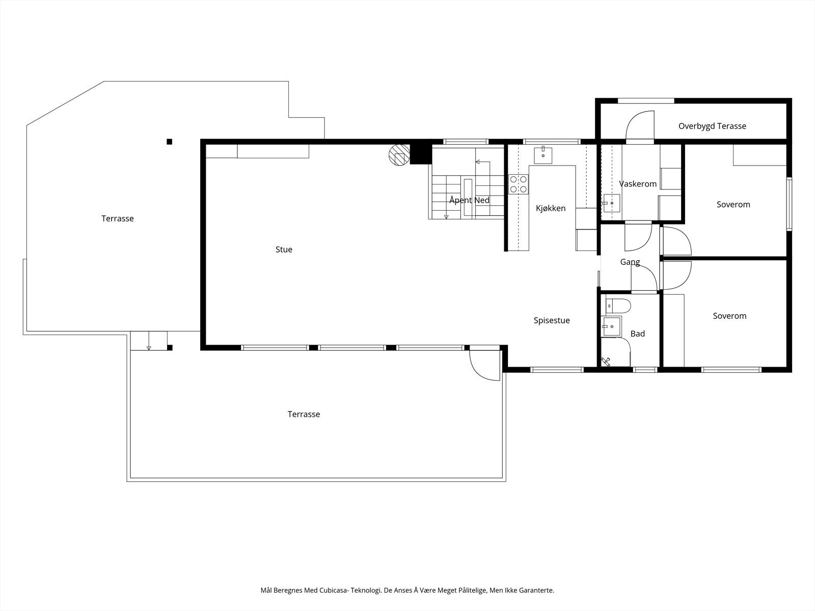 Plantegning 2.etasje Galleribilde
