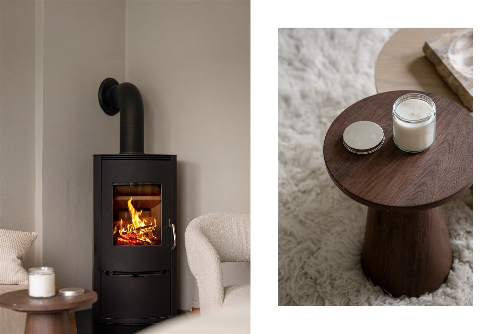 - Leiligheten har peisovn i stuen, som bidrar til lavere strømutgifter og ekstra hygge på vinterstid - Galleribilde