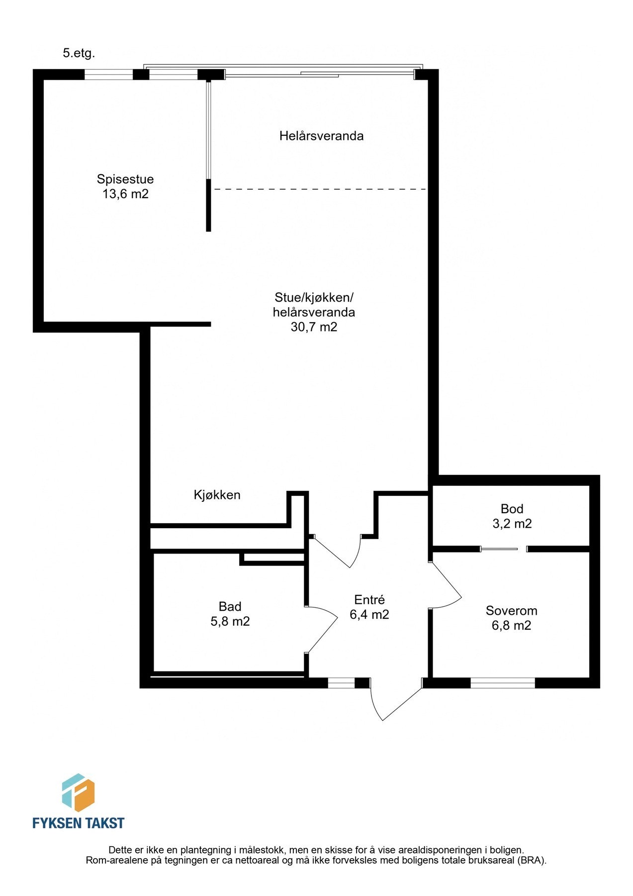 Planskisse. Galleribilde