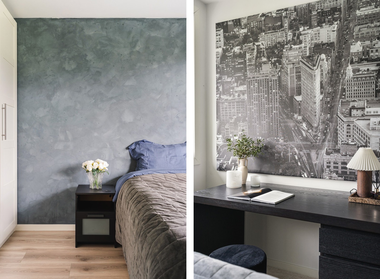 Her er det god plass til å møblere med dobbeltseng, garderobe og tilhørende møblement. Galleribilde