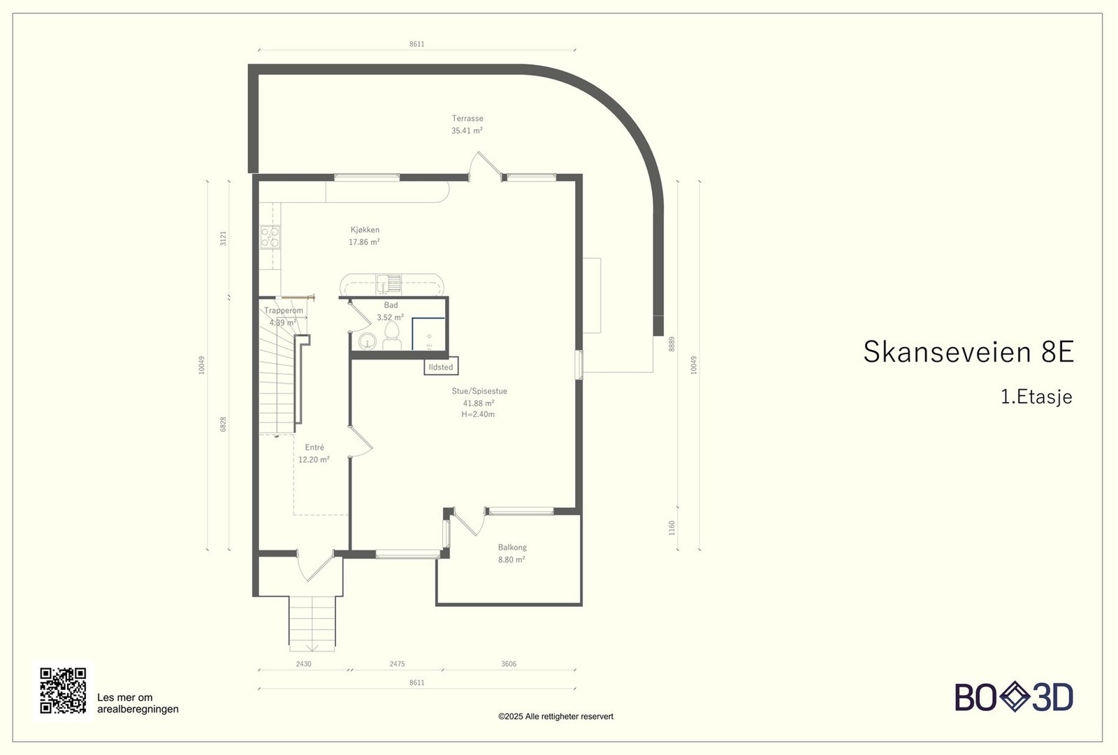 Plantegning - 1. etasje Galleribilde