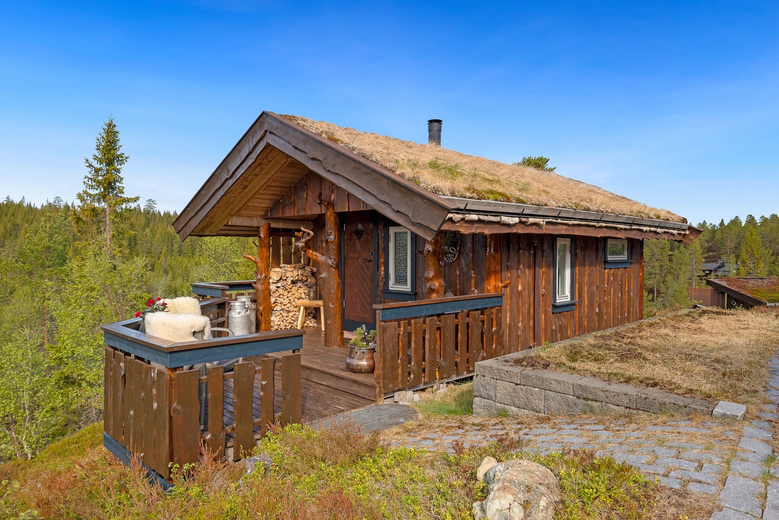 Uthuset/bod er oppført i 2013. Galleribilde