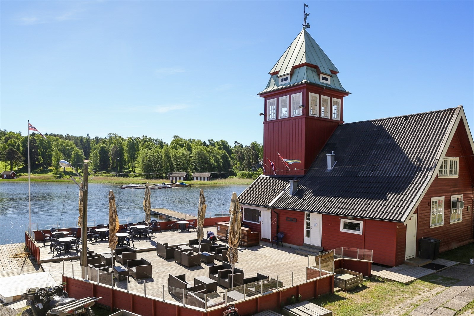 Seilerkroa beliggende på Hankø-siden Galleribilde