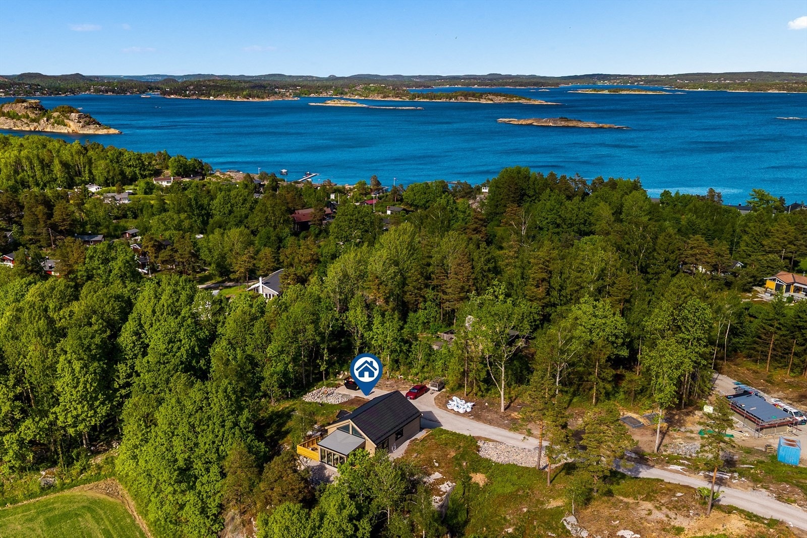 Velkommen til Søndre Strandskogen 34! Foto: Karl Filip Østmoen Kronstad Galleribilde