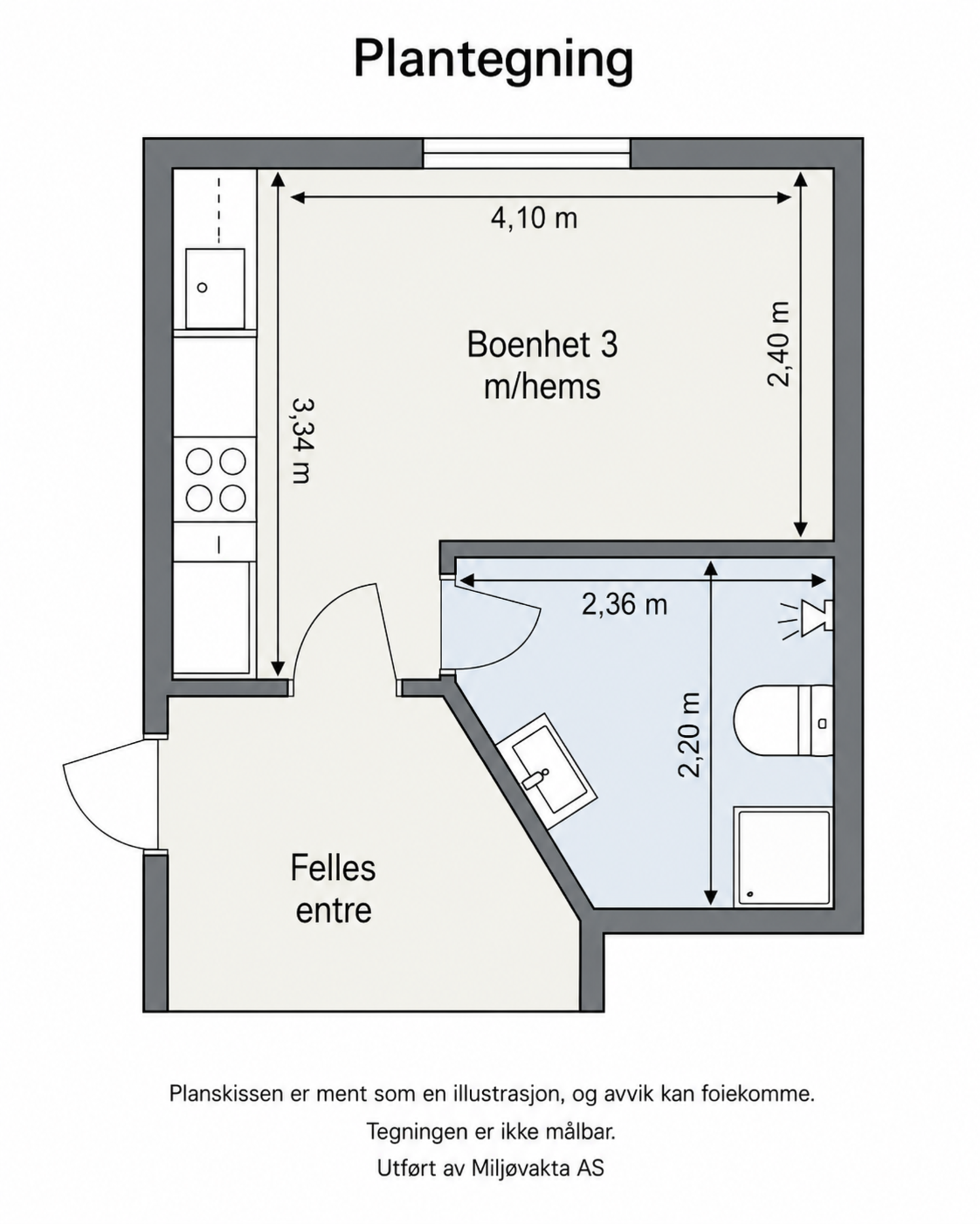 Plantegning Galleribilde