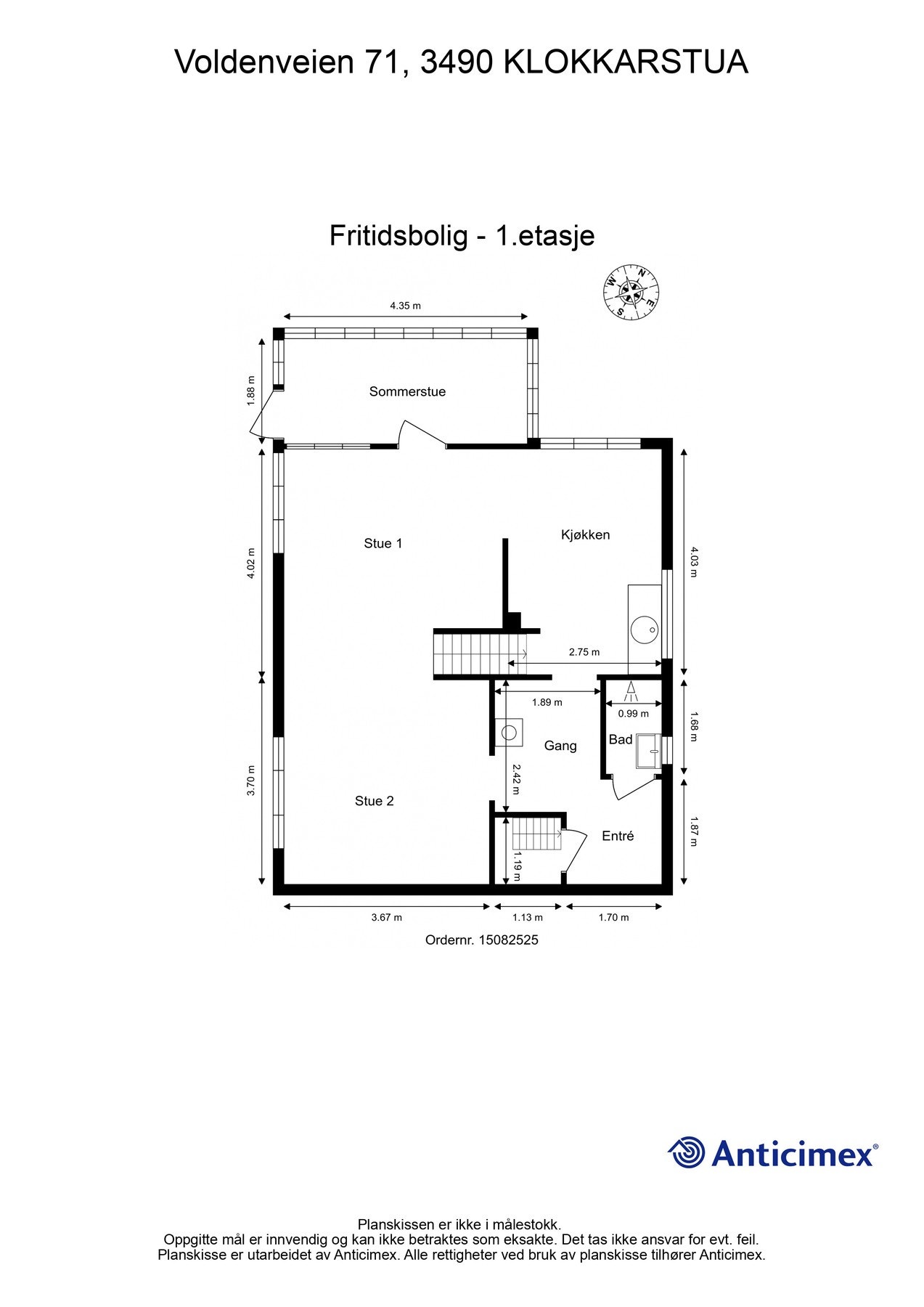 Plantegning 1.etasje. Galleribilde