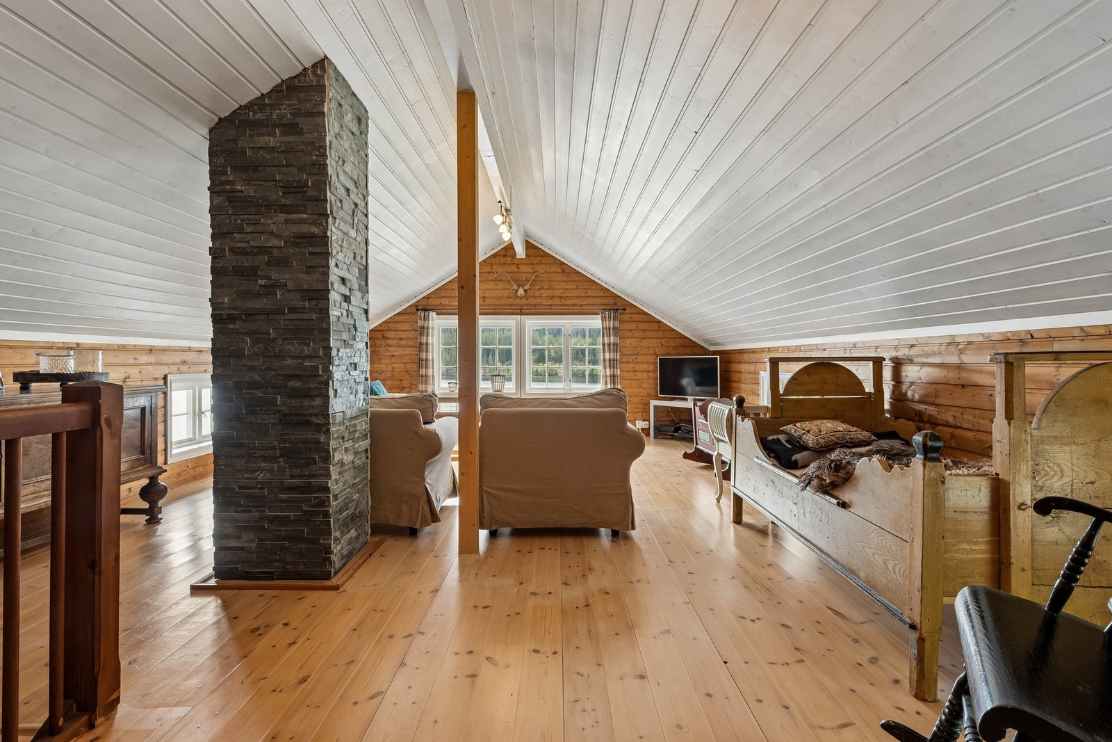Loftstue Galleribilde