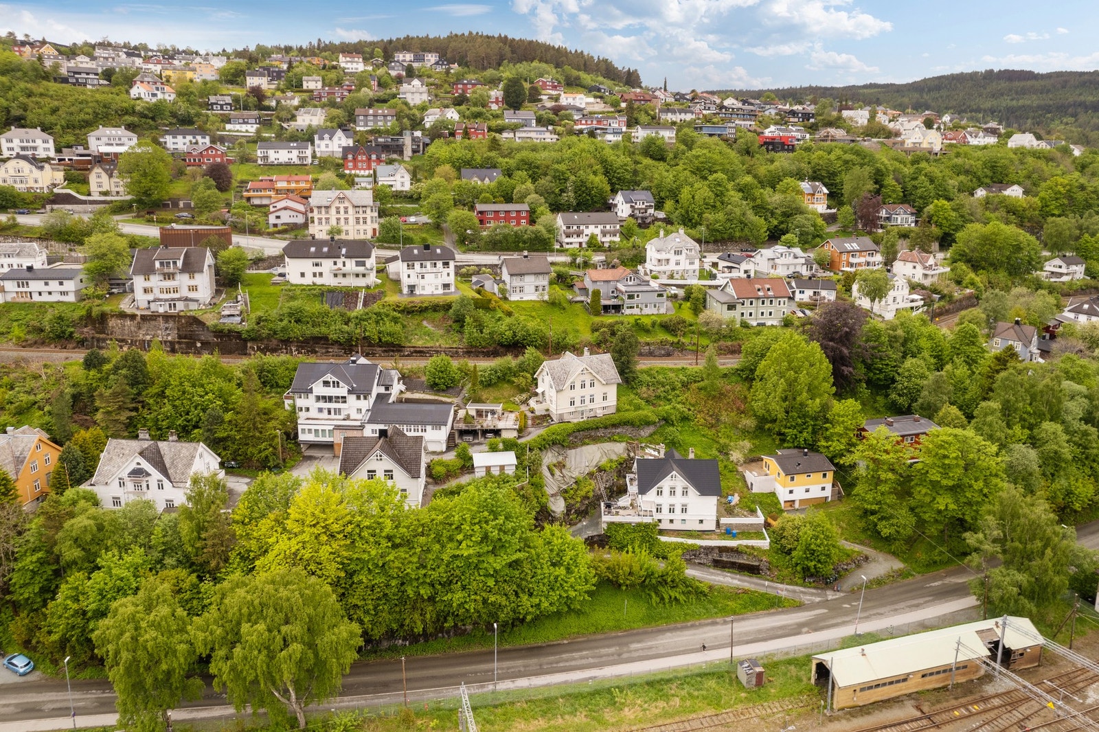 Dronebilde. Galleribilde