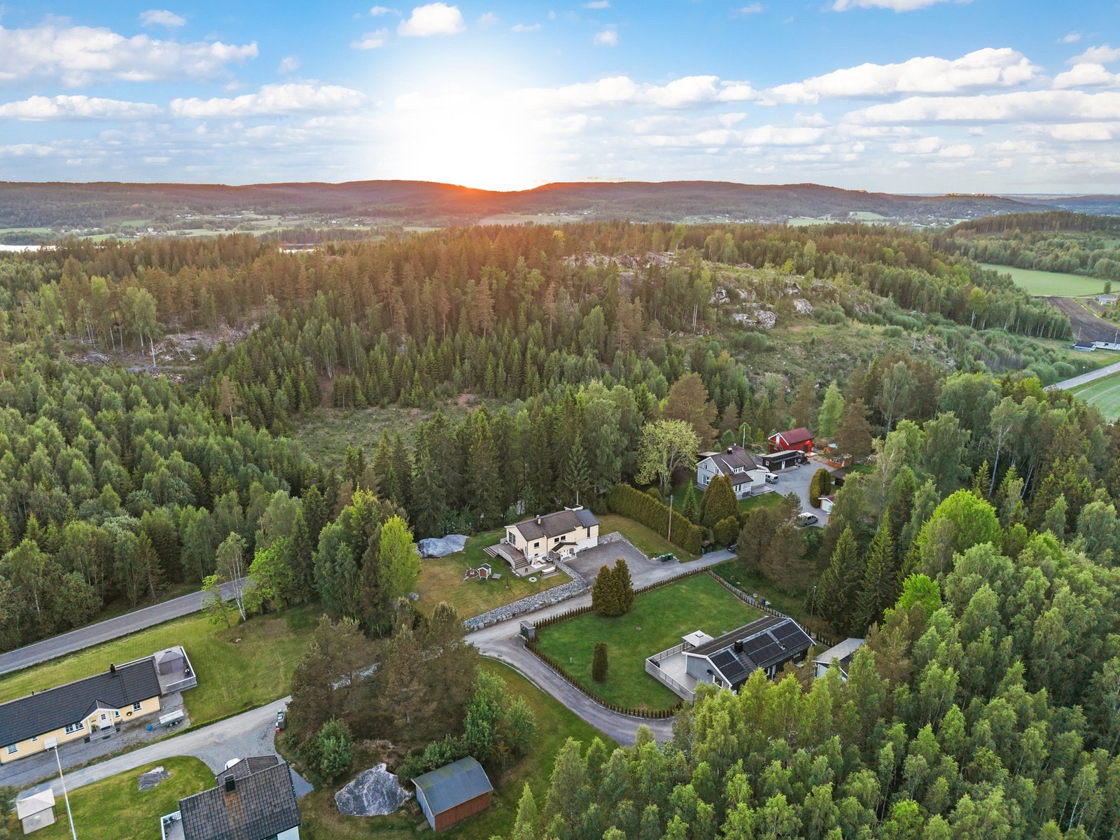 Om vinteren er det gode muligheter for skigåing i nærområdet. Galleribilde