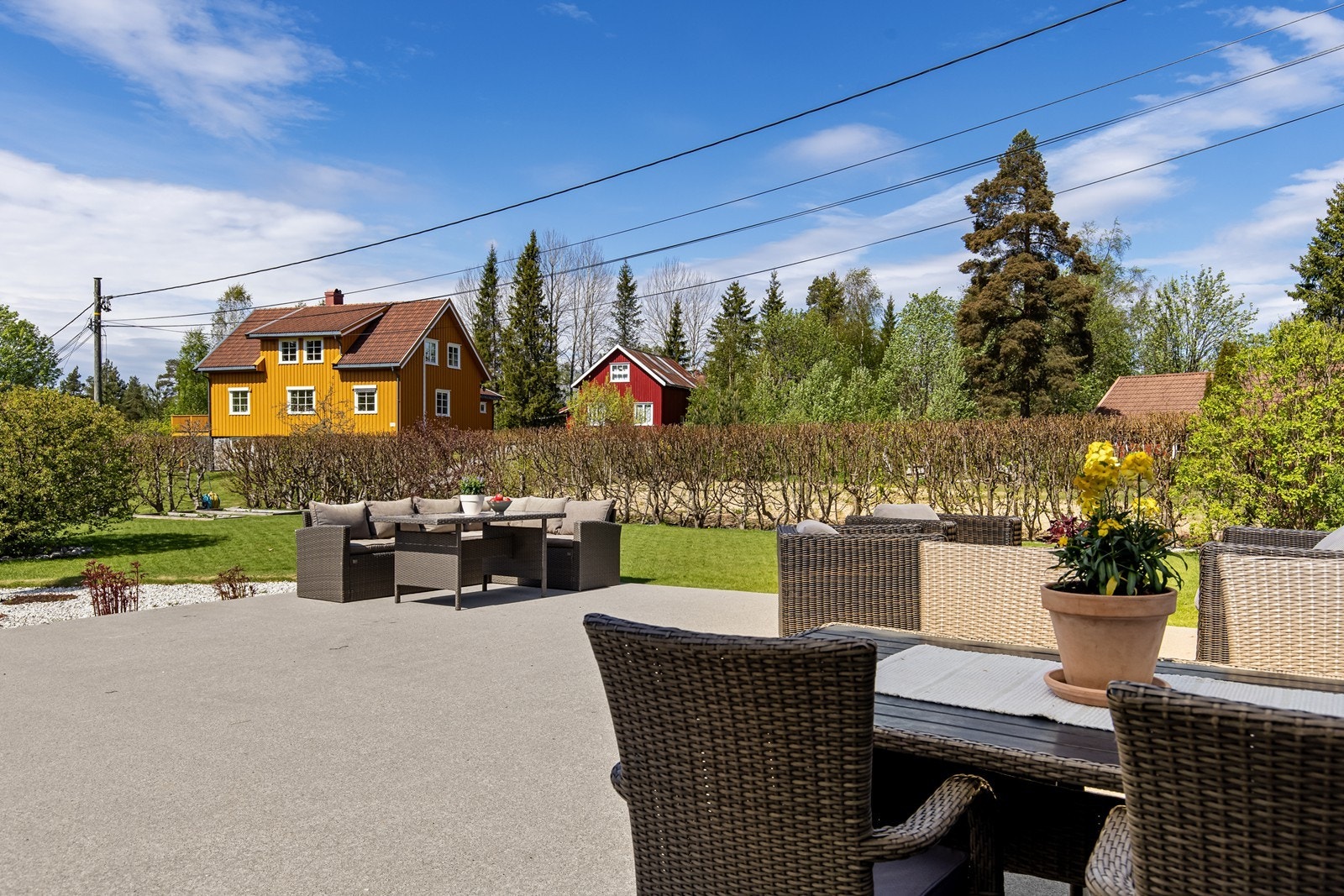 Nyt late sommerdager i idylliske omgivelser. Galleribilde