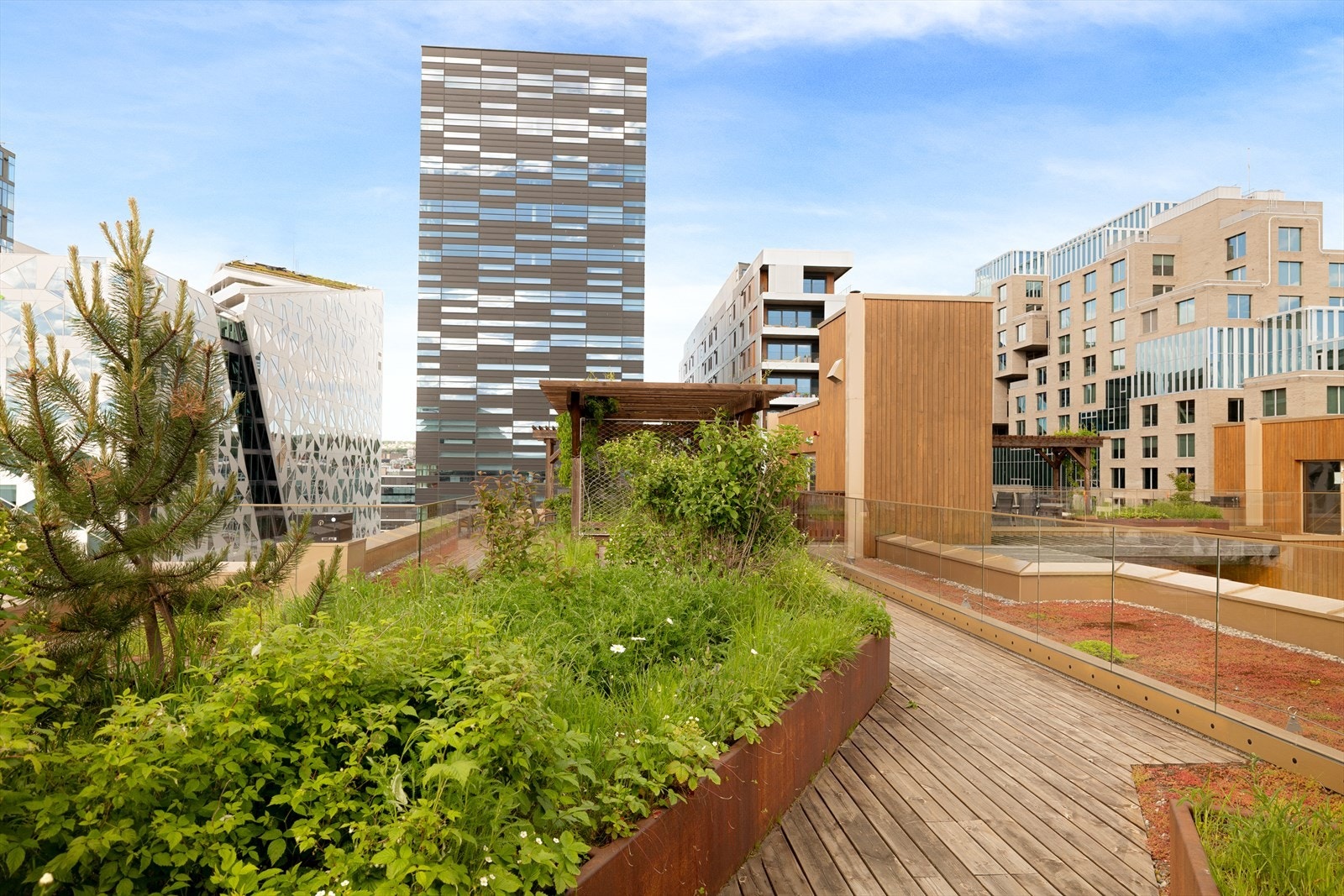 Den vakre og frodige beplantningen er litt av et skue på denne årstiden. Galleribilde