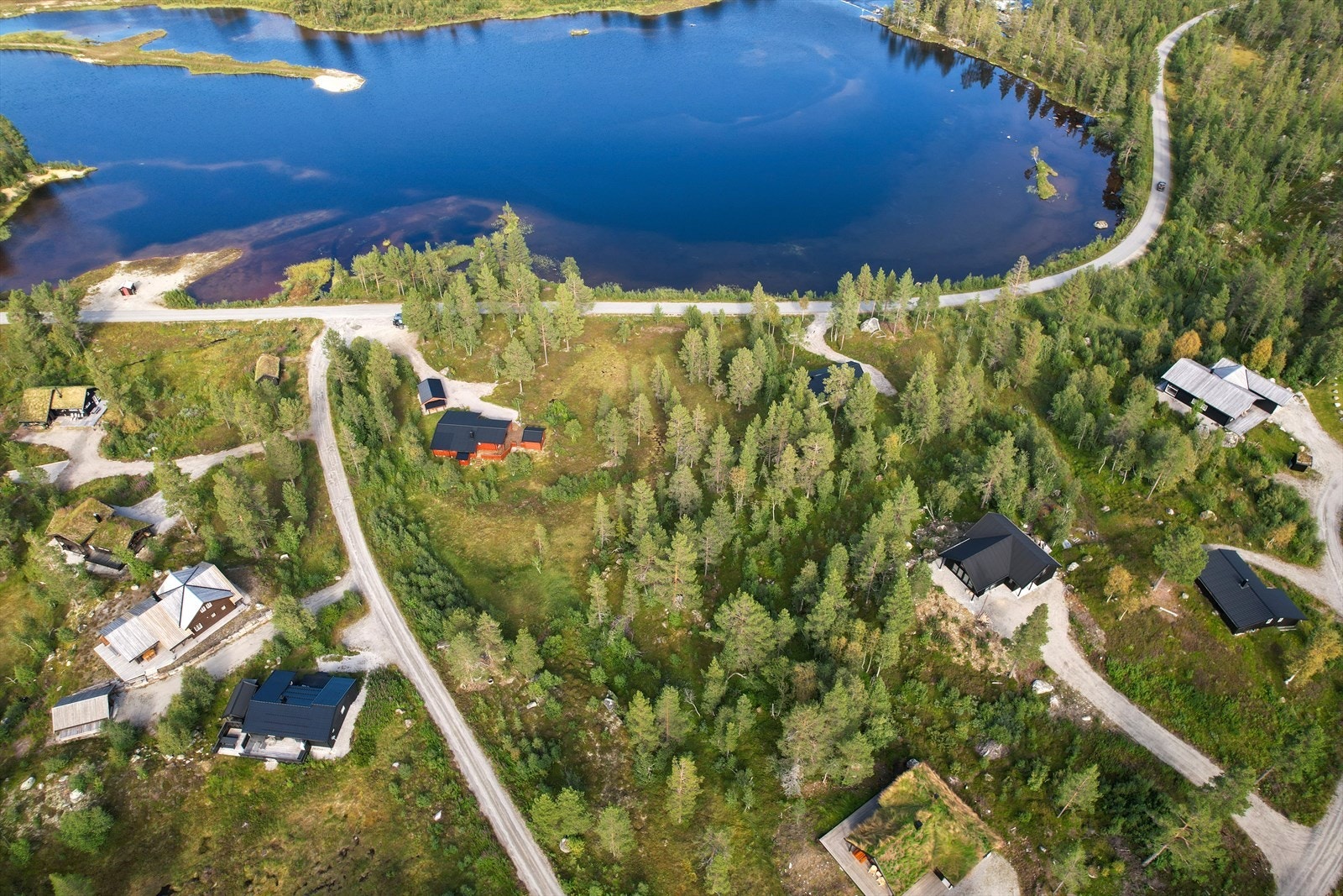 Idyllisk beliggenhet Galleribilde