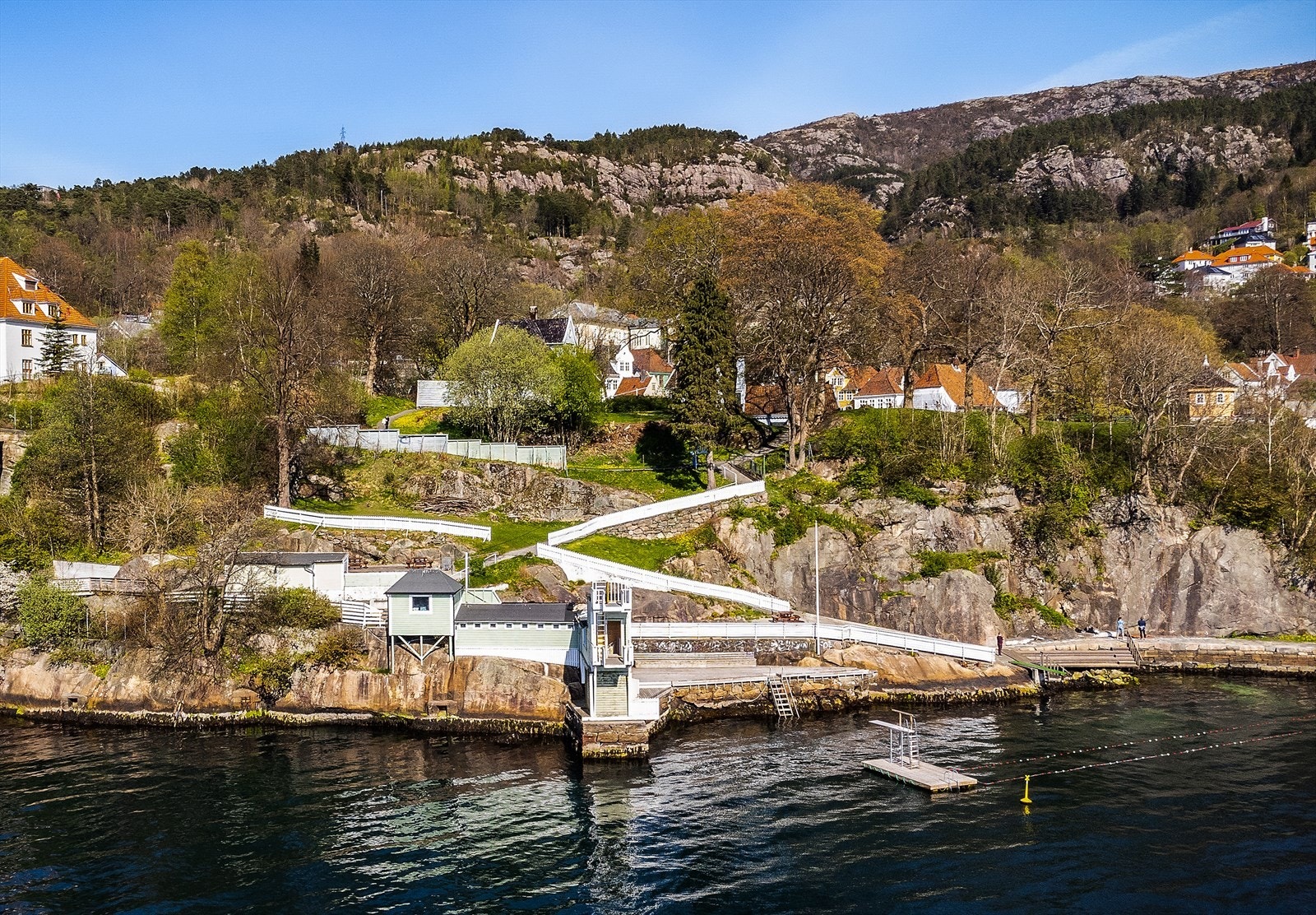- Rett i underkant av 20 minutters gange til Sandviken Sjøbad - Galleribilde