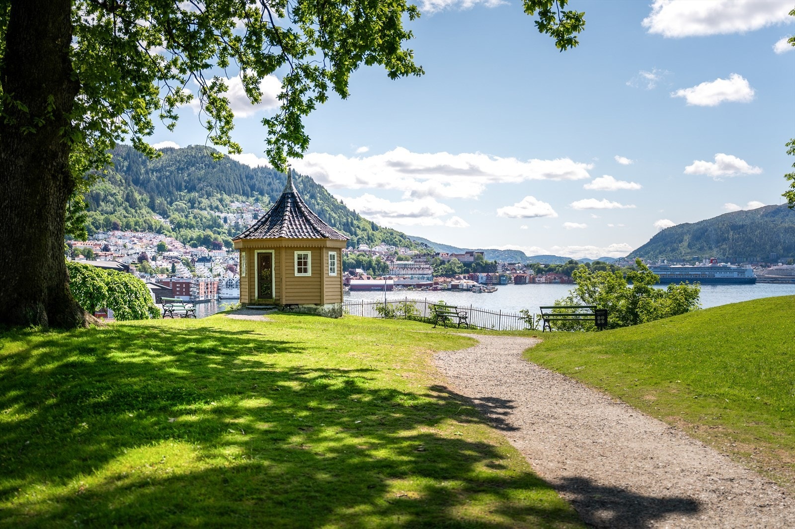 - I Gamle Bergen Museum kan man se livet i "gamle dager" - Galleribilde
