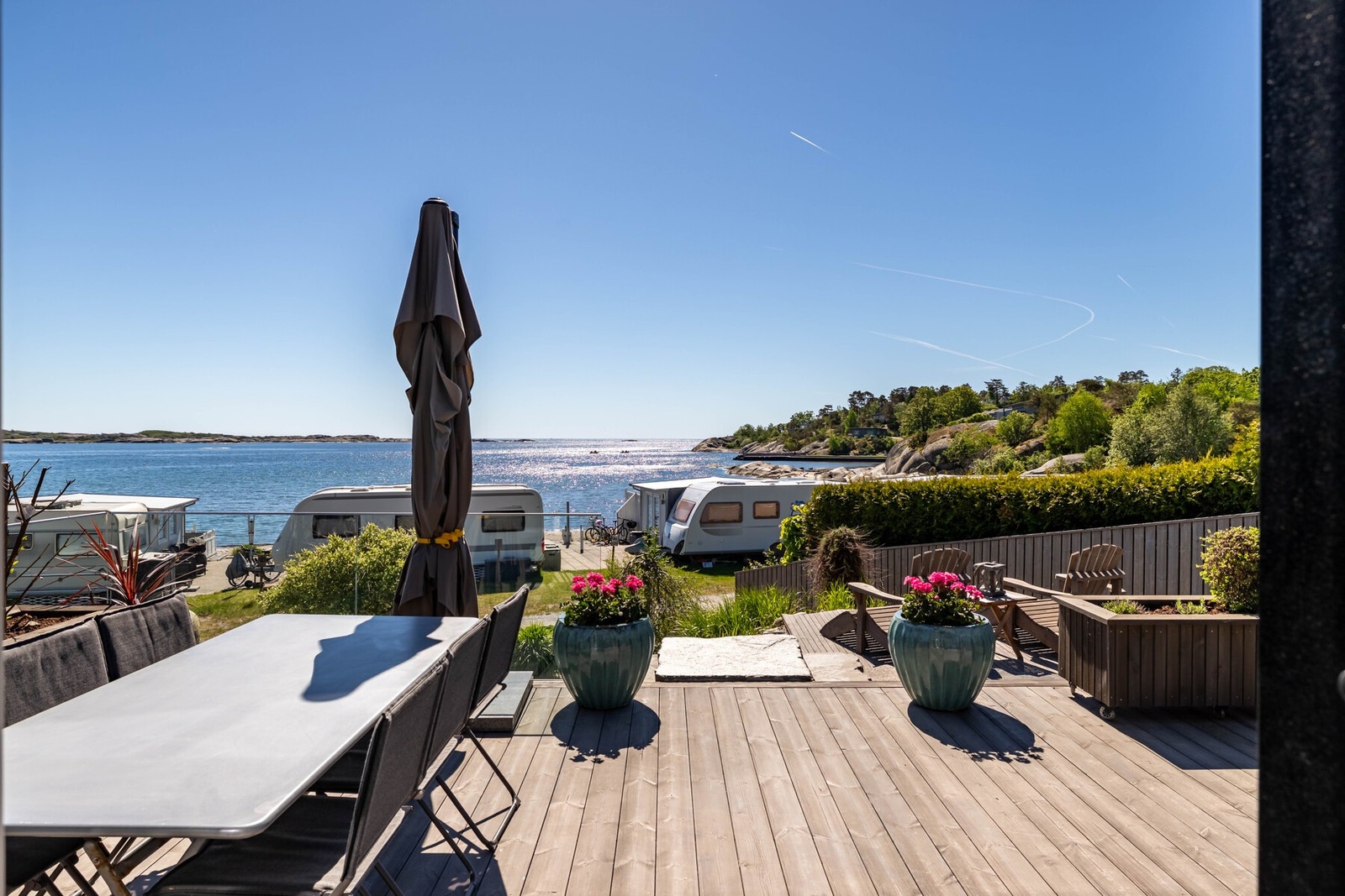 Utsikten fra stua. Galleribilde