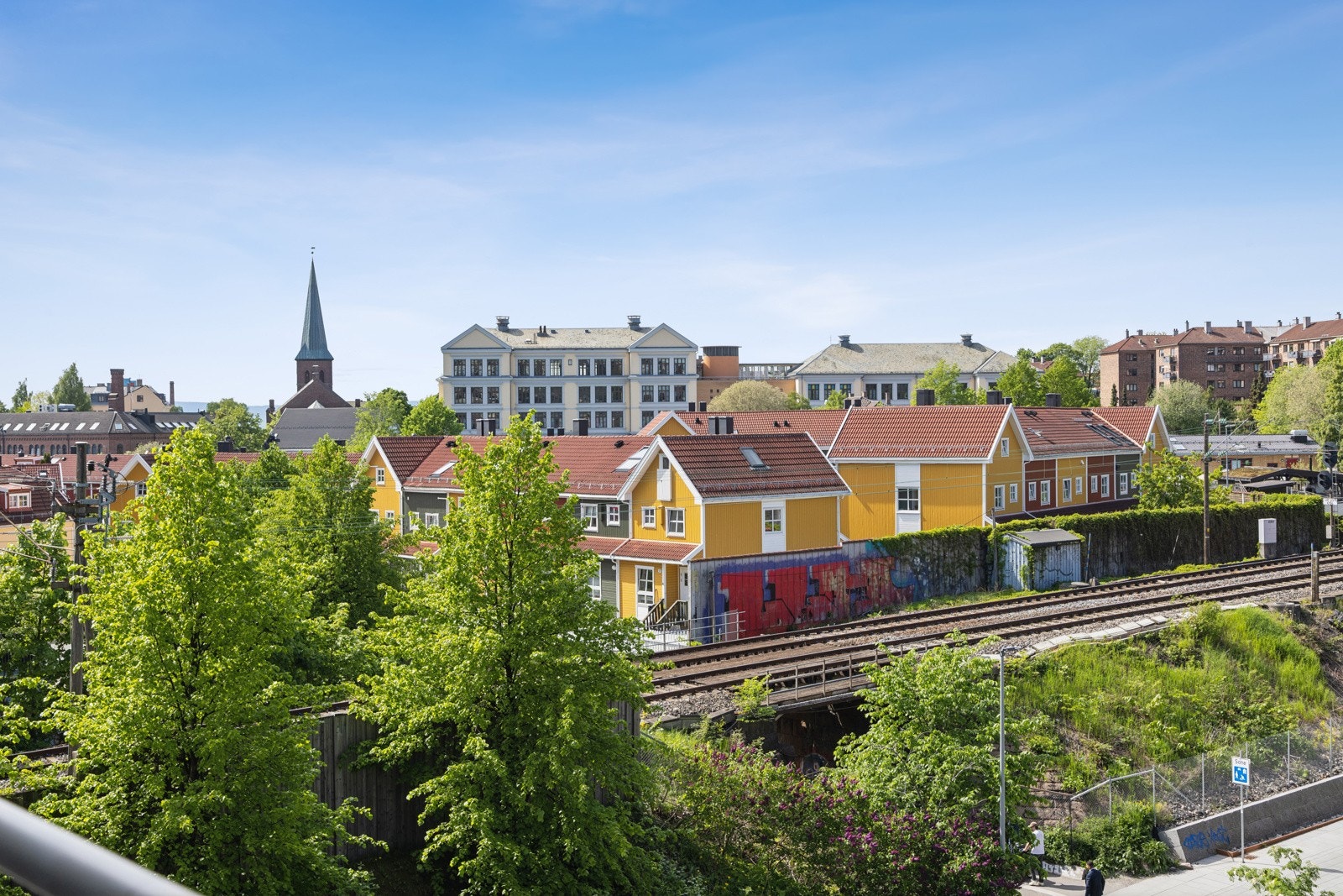 Det er fint utsyn fra leiligheten Galleribilde