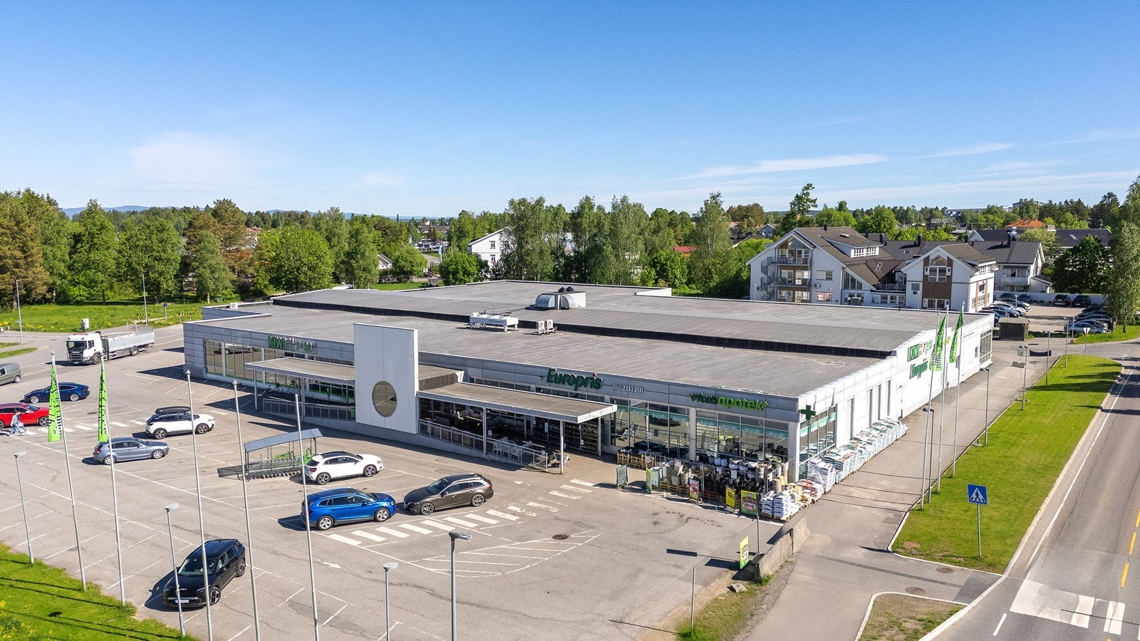 Kort gangavstand til nærmeste dagligvarebutikk, Kiwi. Galleribilde