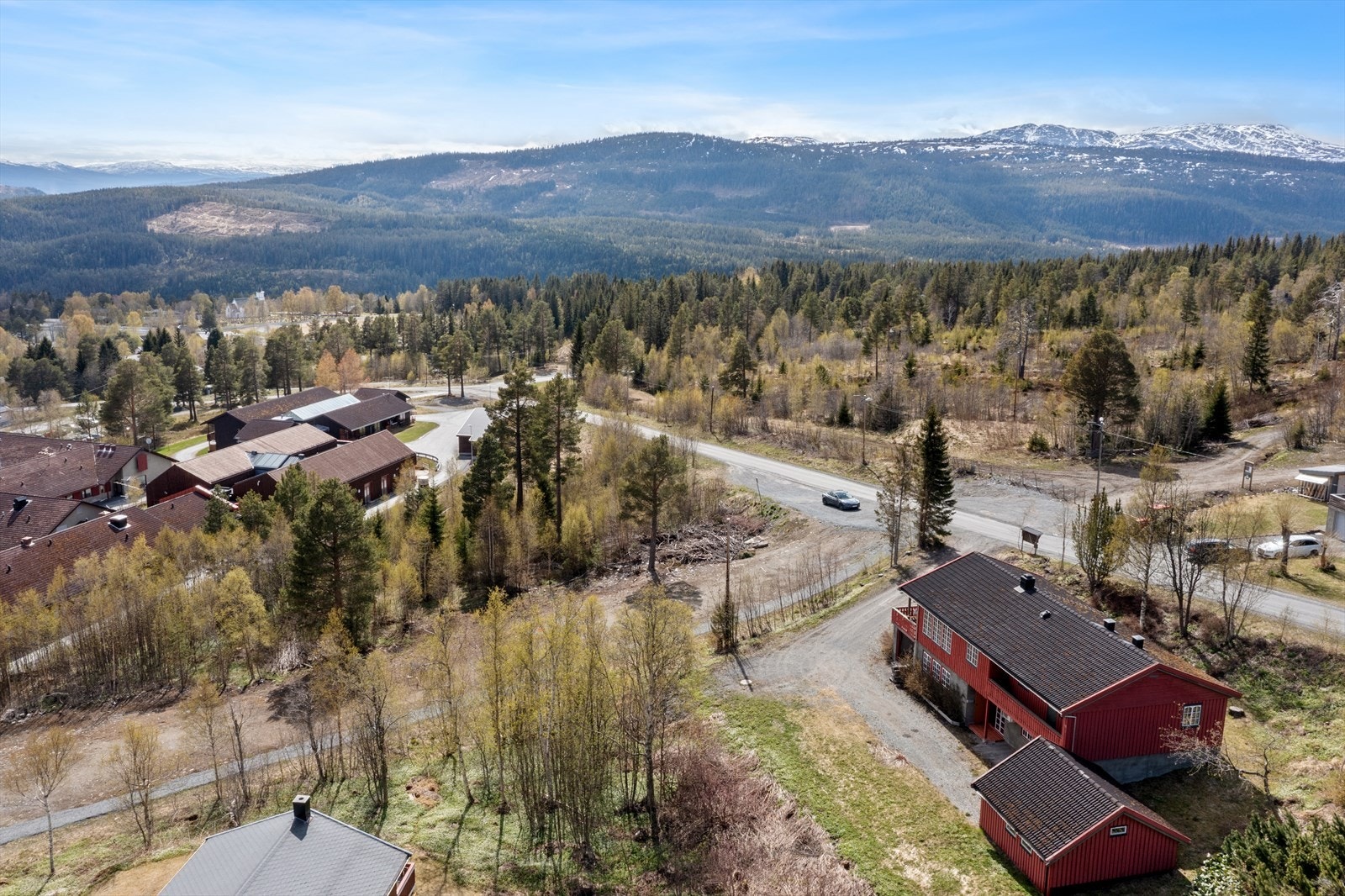 Dronefoto Galleribilde