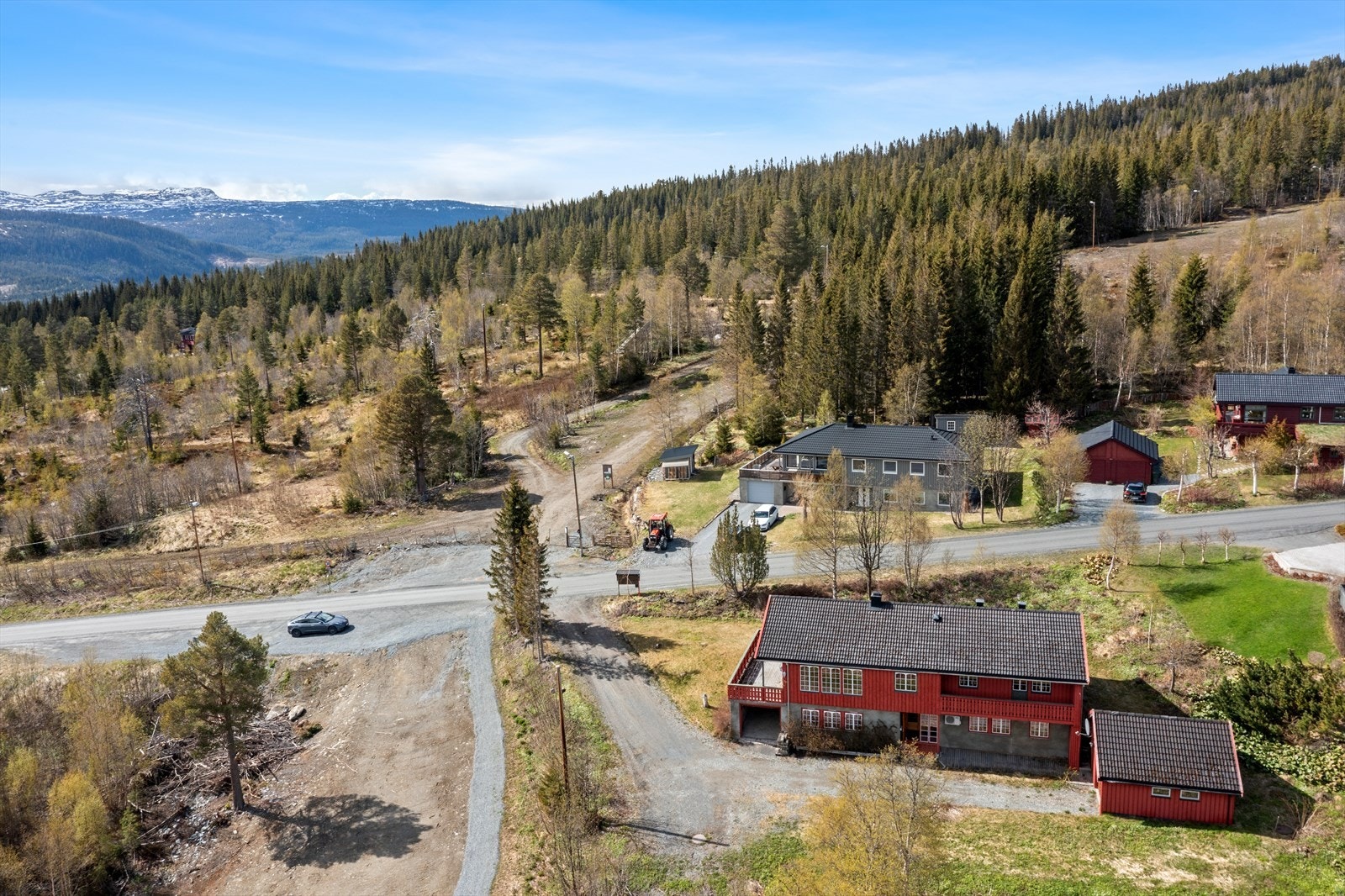Dronefoto Galleribilde