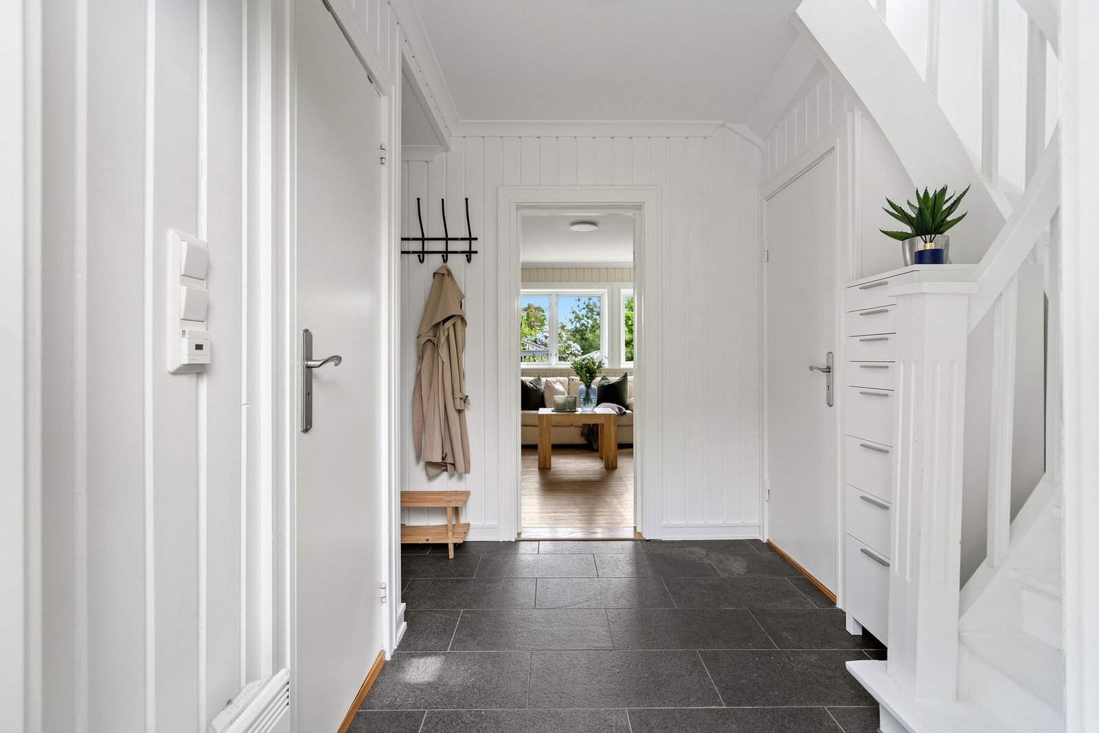 Hall med dusjbad Galleribilde