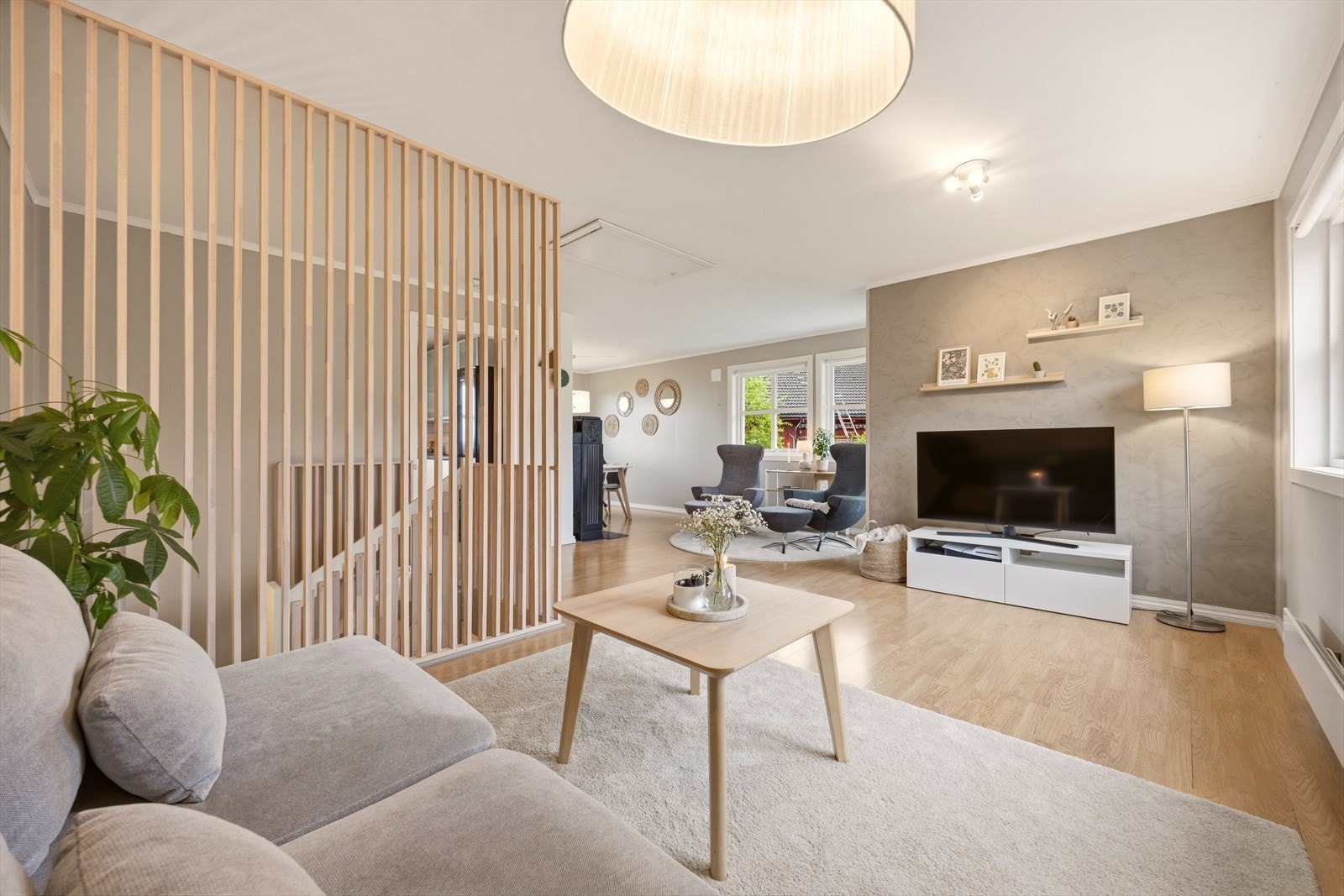 Lys og fin stue Galleribilde