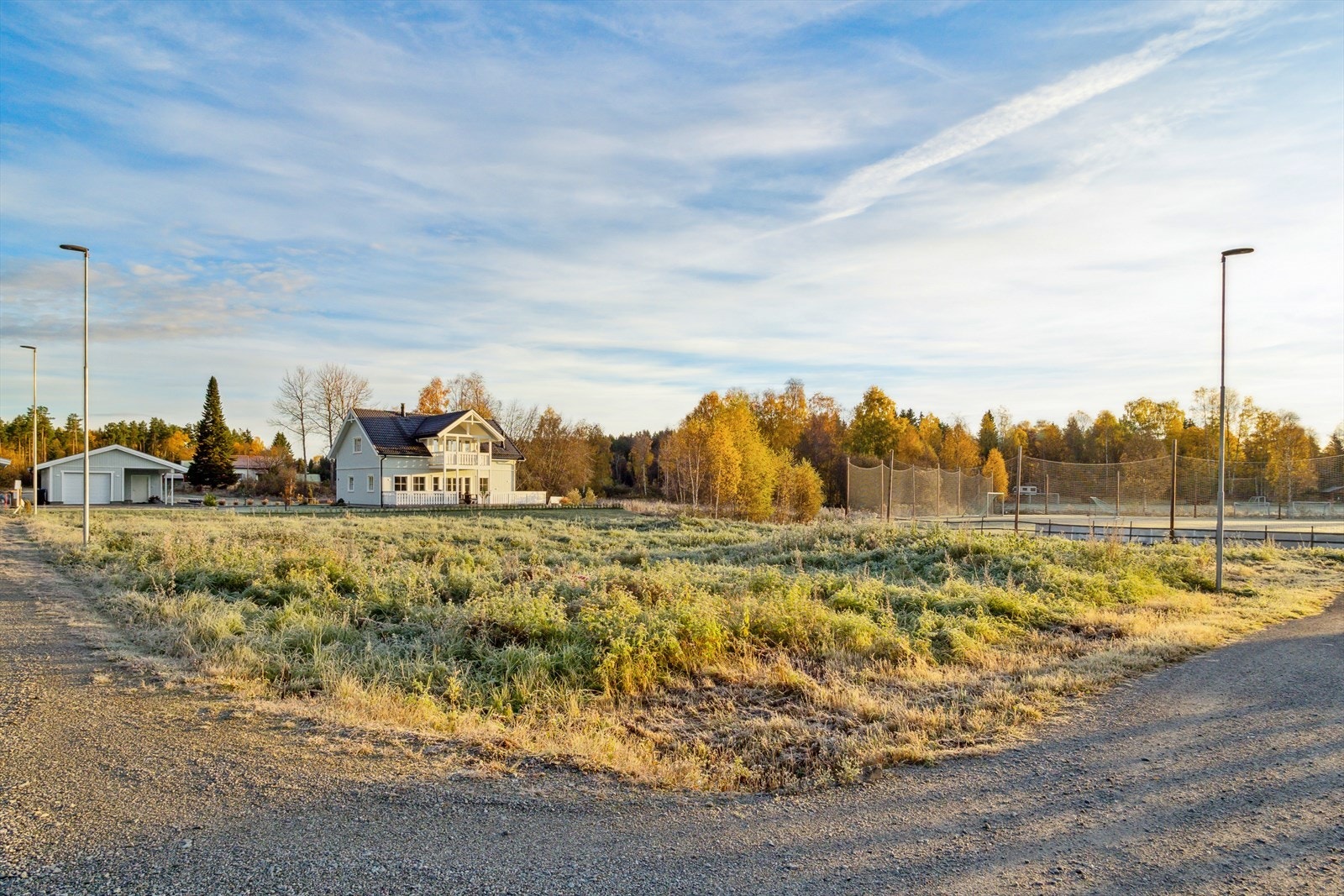 Tomteområdet. Galleribilde