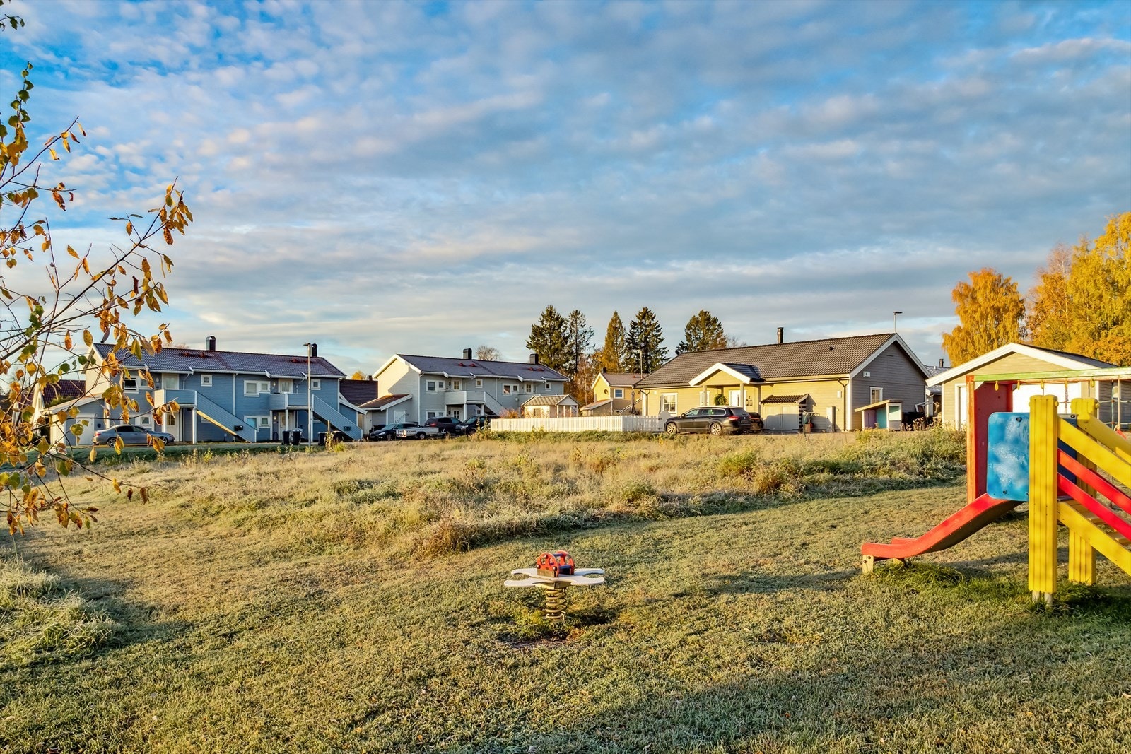 Tomteområdet. Galleribilde