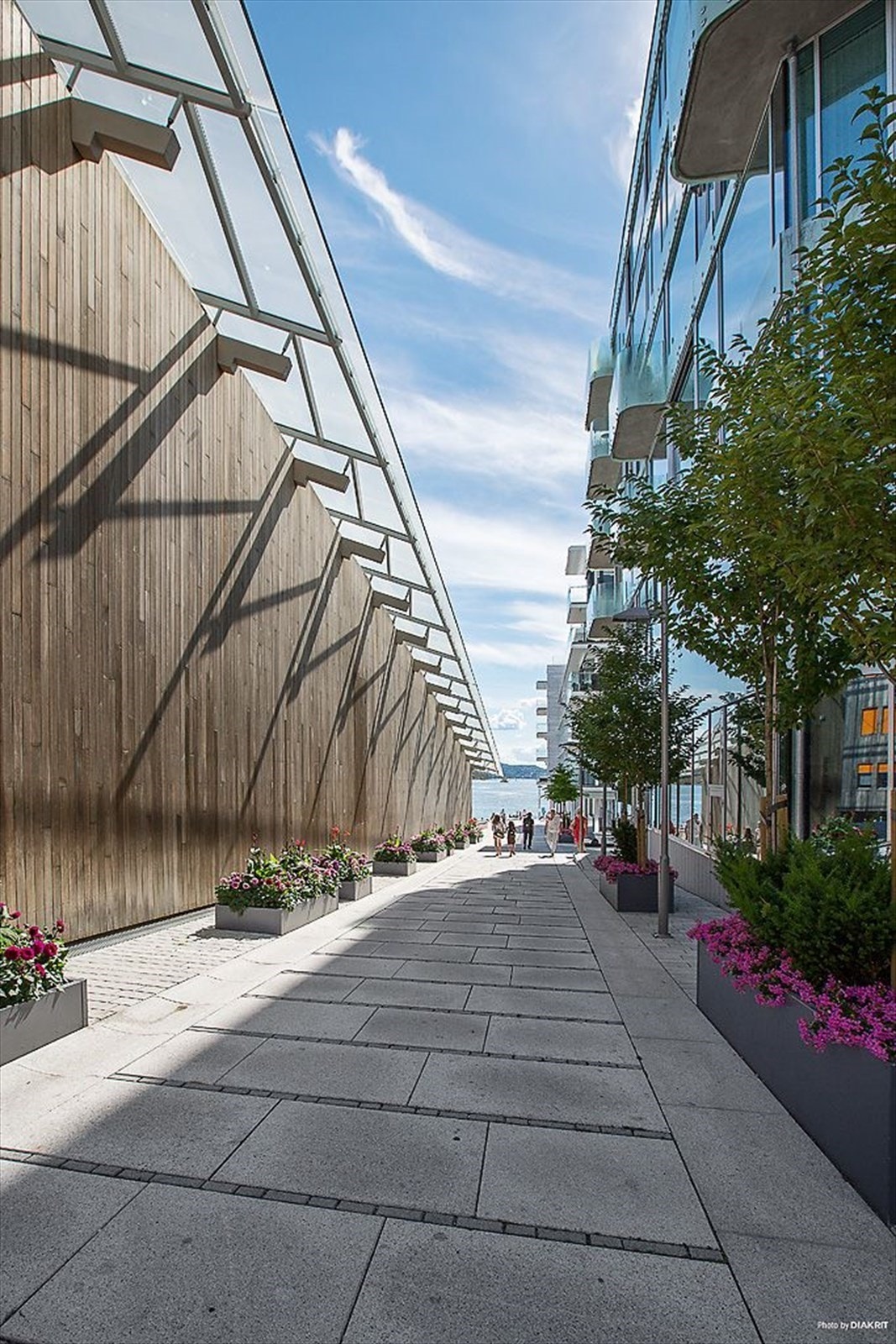 Spennende arkitektur på Tjuvholmen. Galleribilde