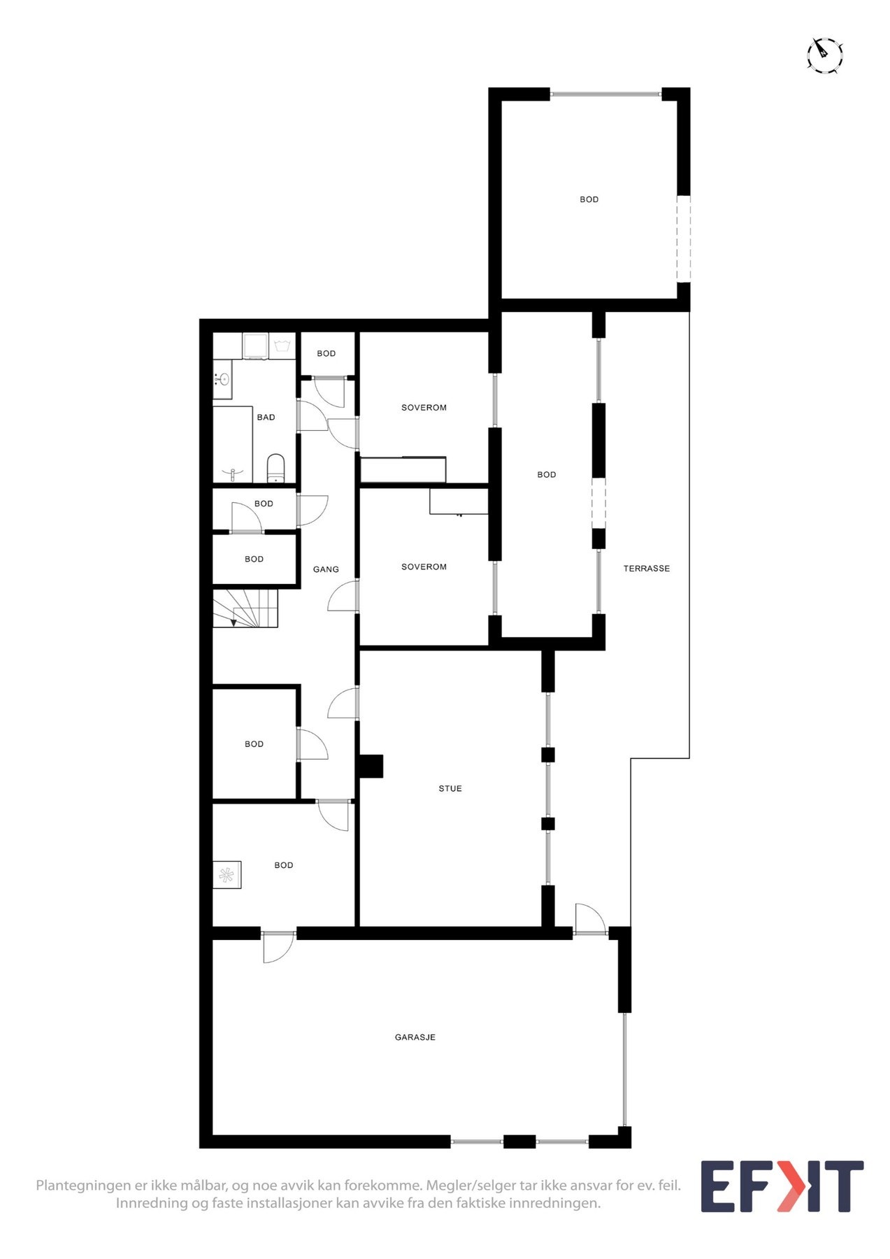 - Planskisse underetasje - Galleribilde