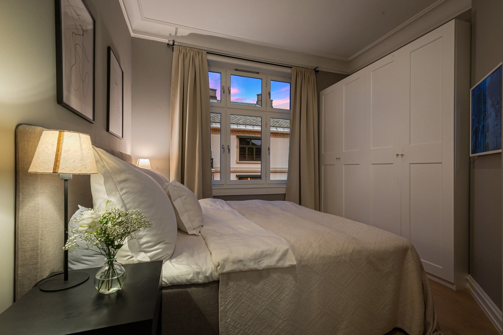 Kveldsstemning. Galleribilde
