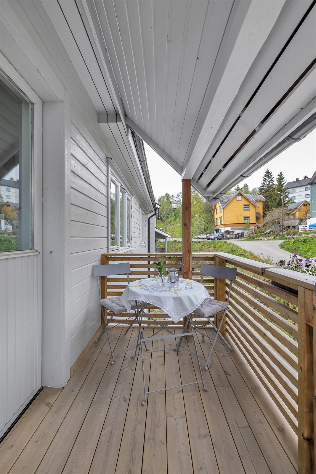 Takoverbygget altan Galleribilde
