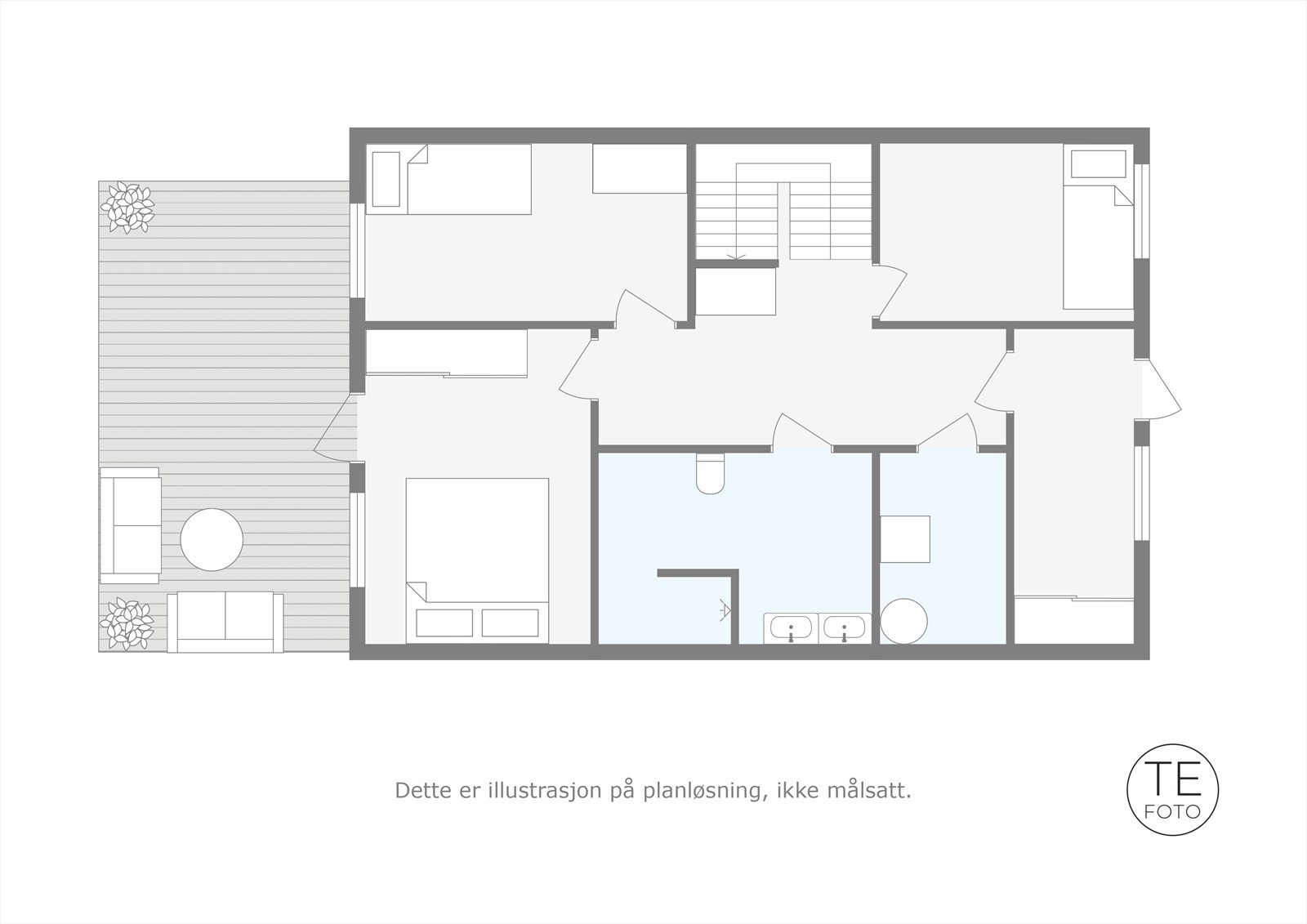 Planskisse 1.etasje | Galleribilde