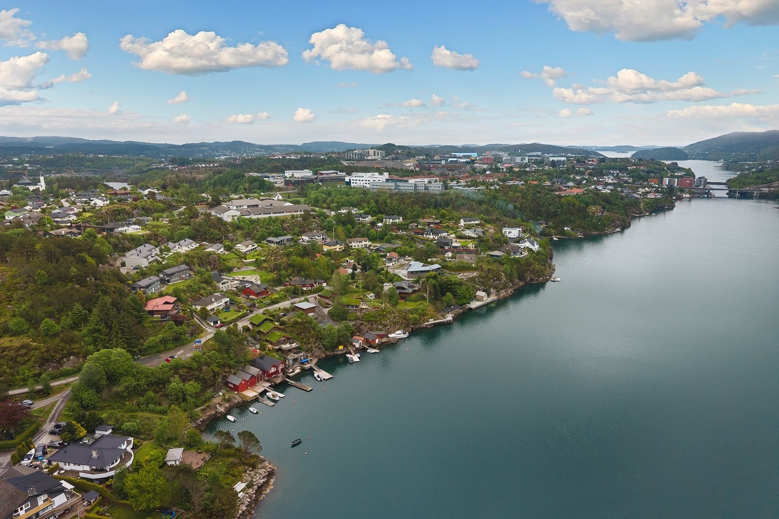 Dronefoto av området | Galleribilde