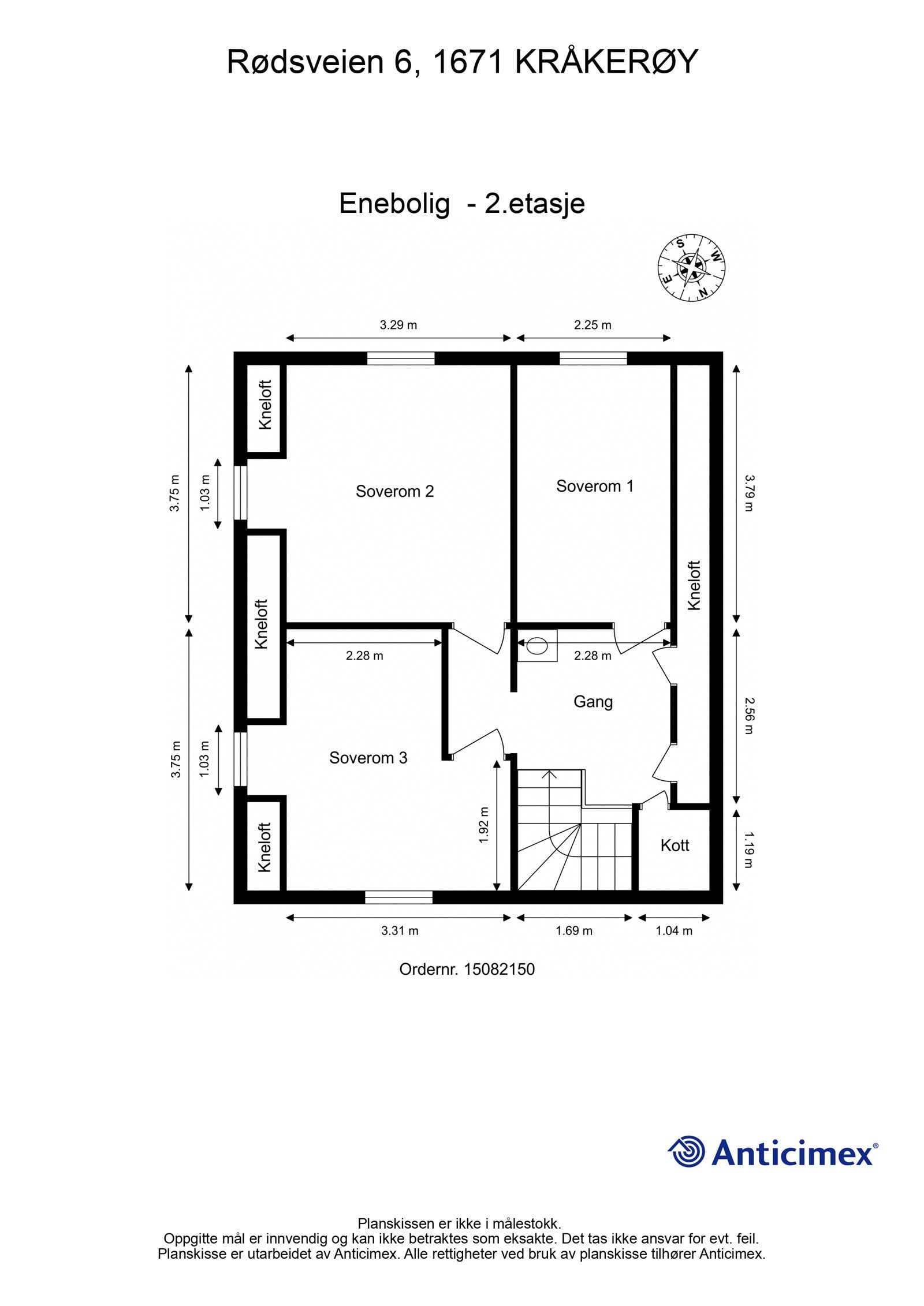 Plantegning 2.etasje Galleribilde