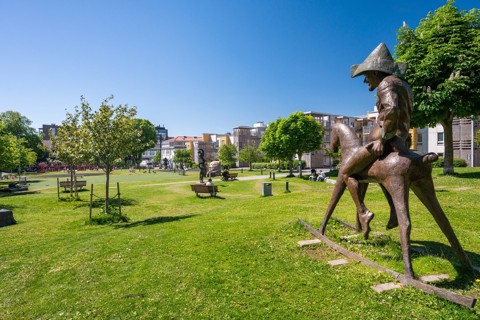 Lørenparken. Galleribilde