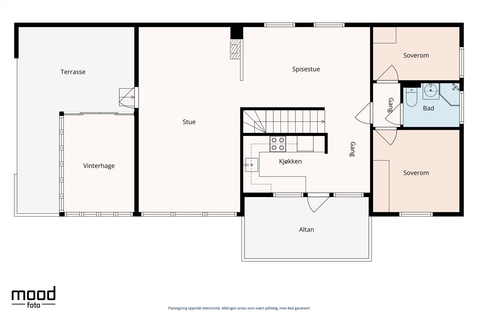 Planløsning 2. etasje Galleribilde