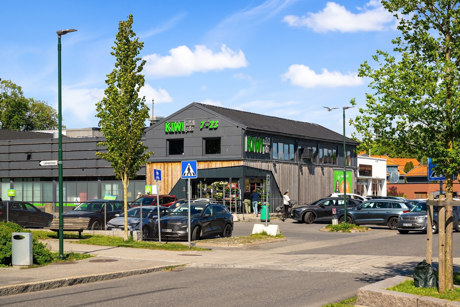 Tøffelavstand til nærbutikken Kiwi Galleribilde