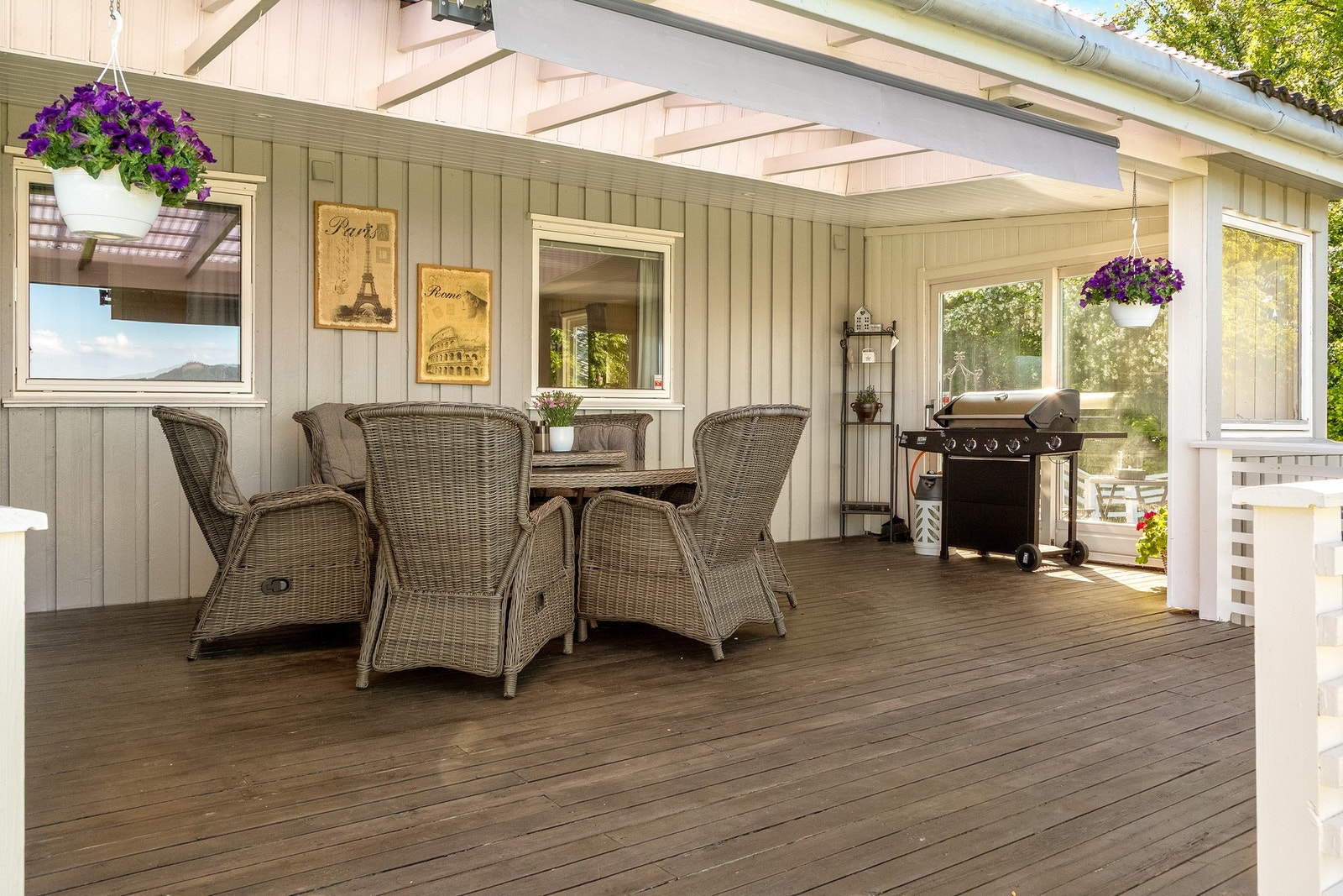 Overbygget terrasse på 27 kvm Galleribilde