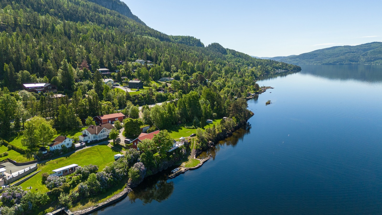 Dronebilde Galleribilde
