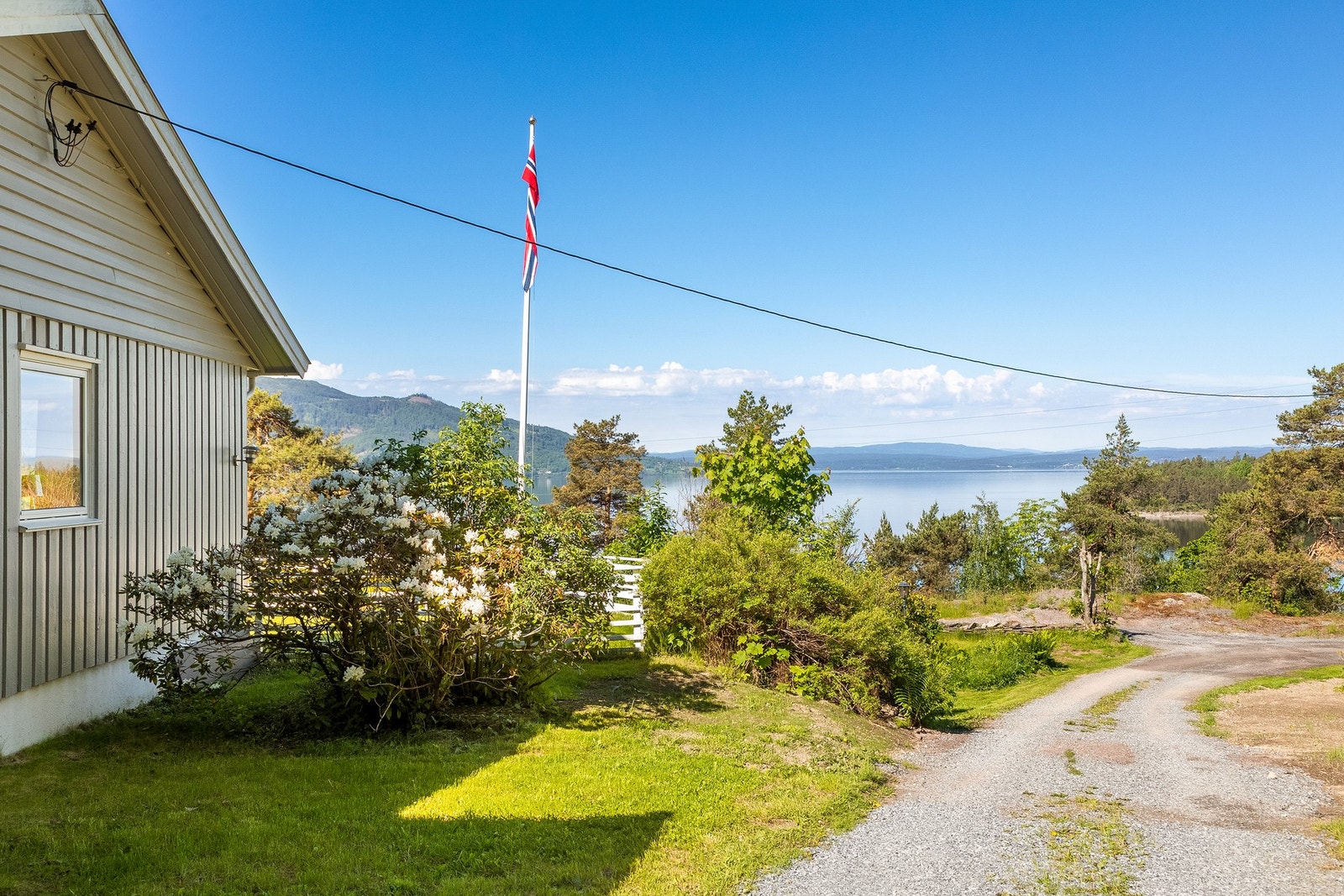 Fasade med utsikt Galleribilde