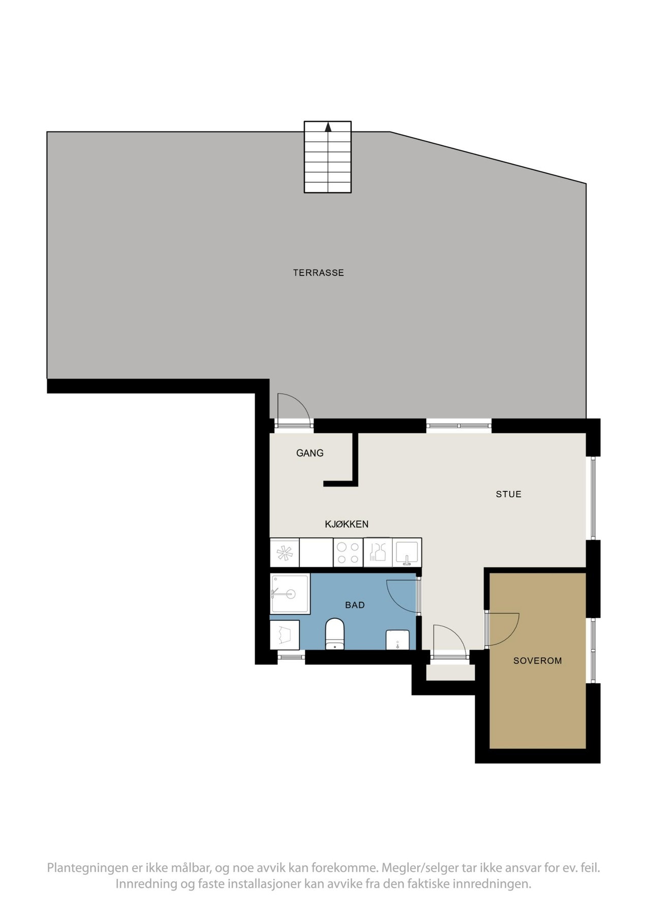 Planskisse Galleribilde