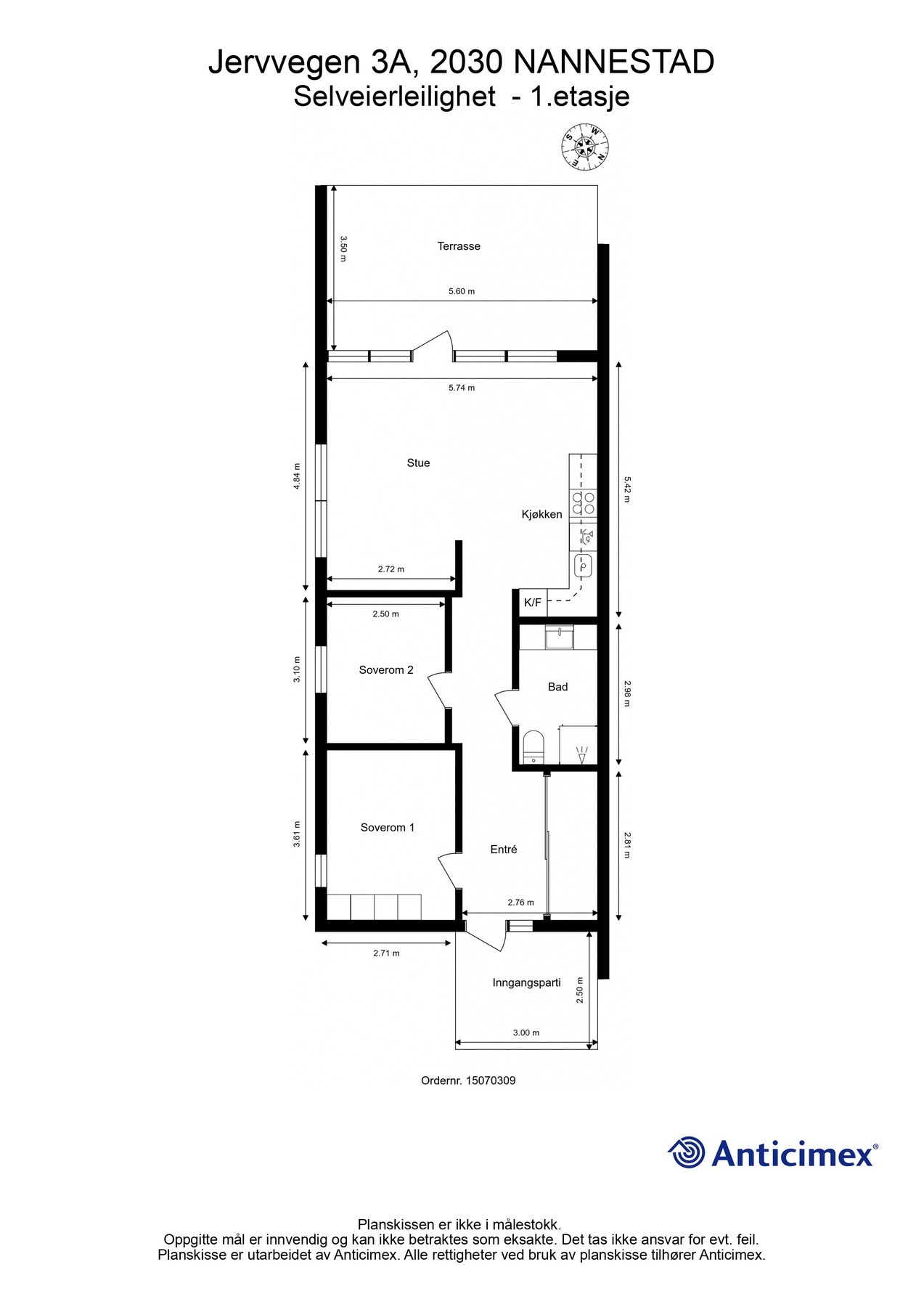 Plantegning 1.etasje. Galleribilde